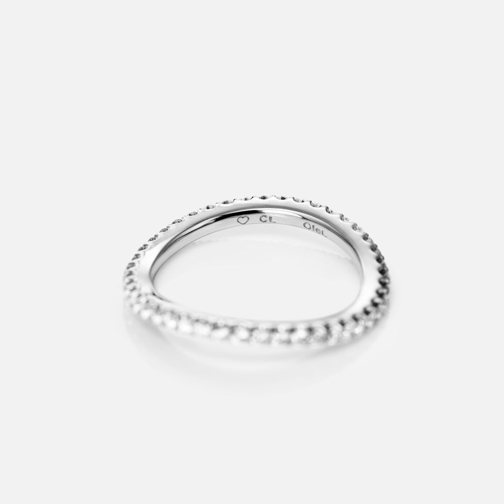 Love Bands Ring Curved