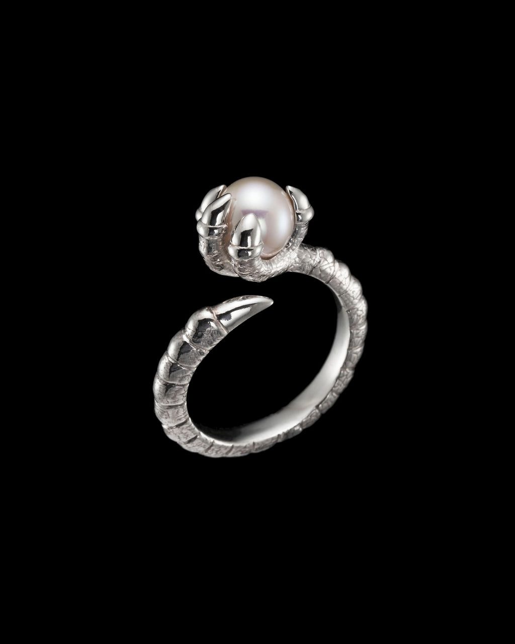 Claw Pearl Ring