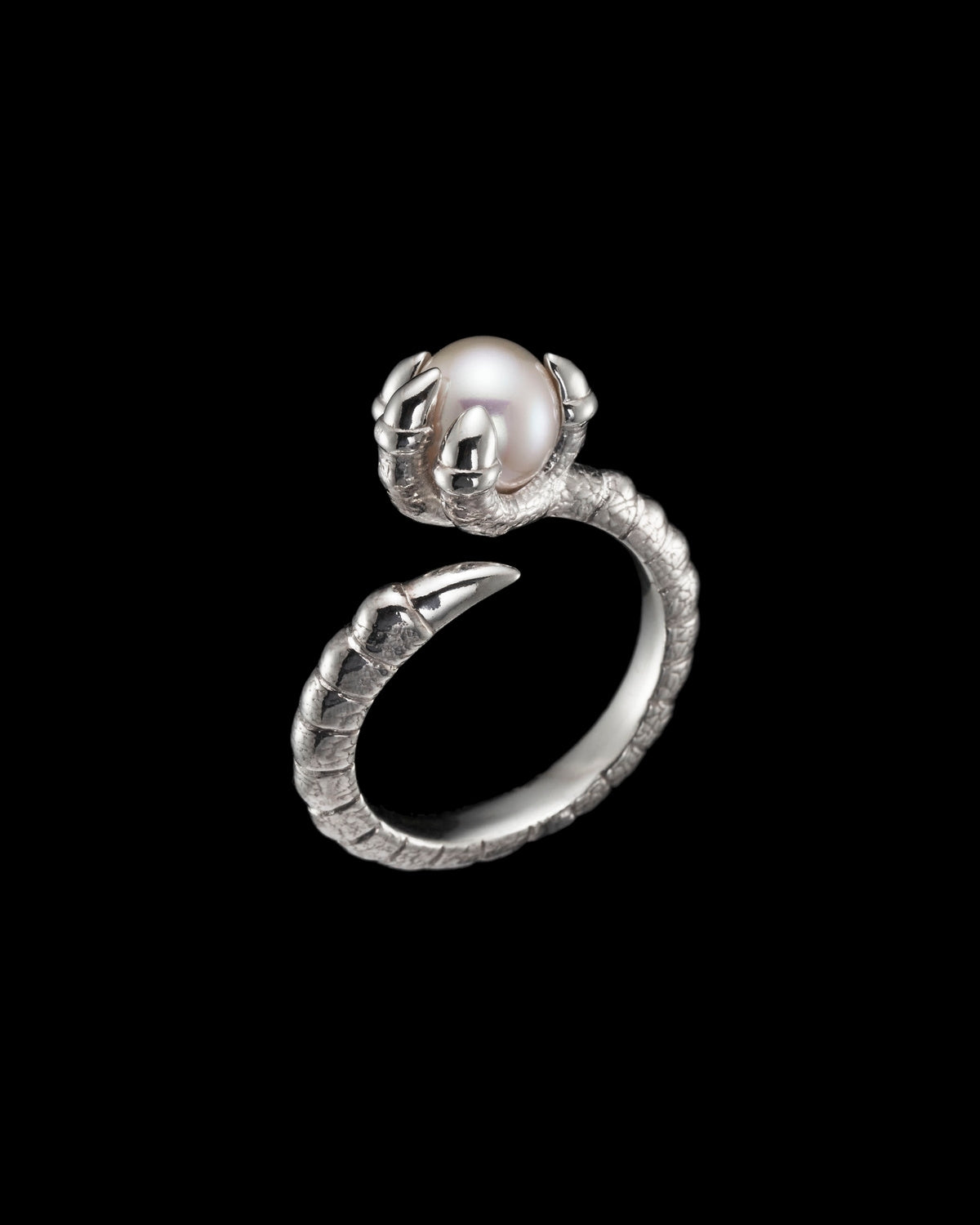Claw Pearl Ring