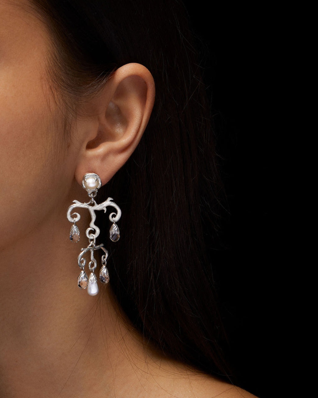 Secret Garden Chandelier Earring