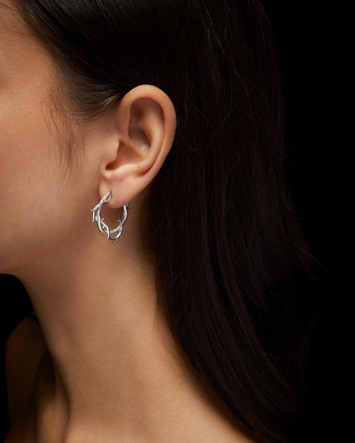 Thorn Hoop Earring