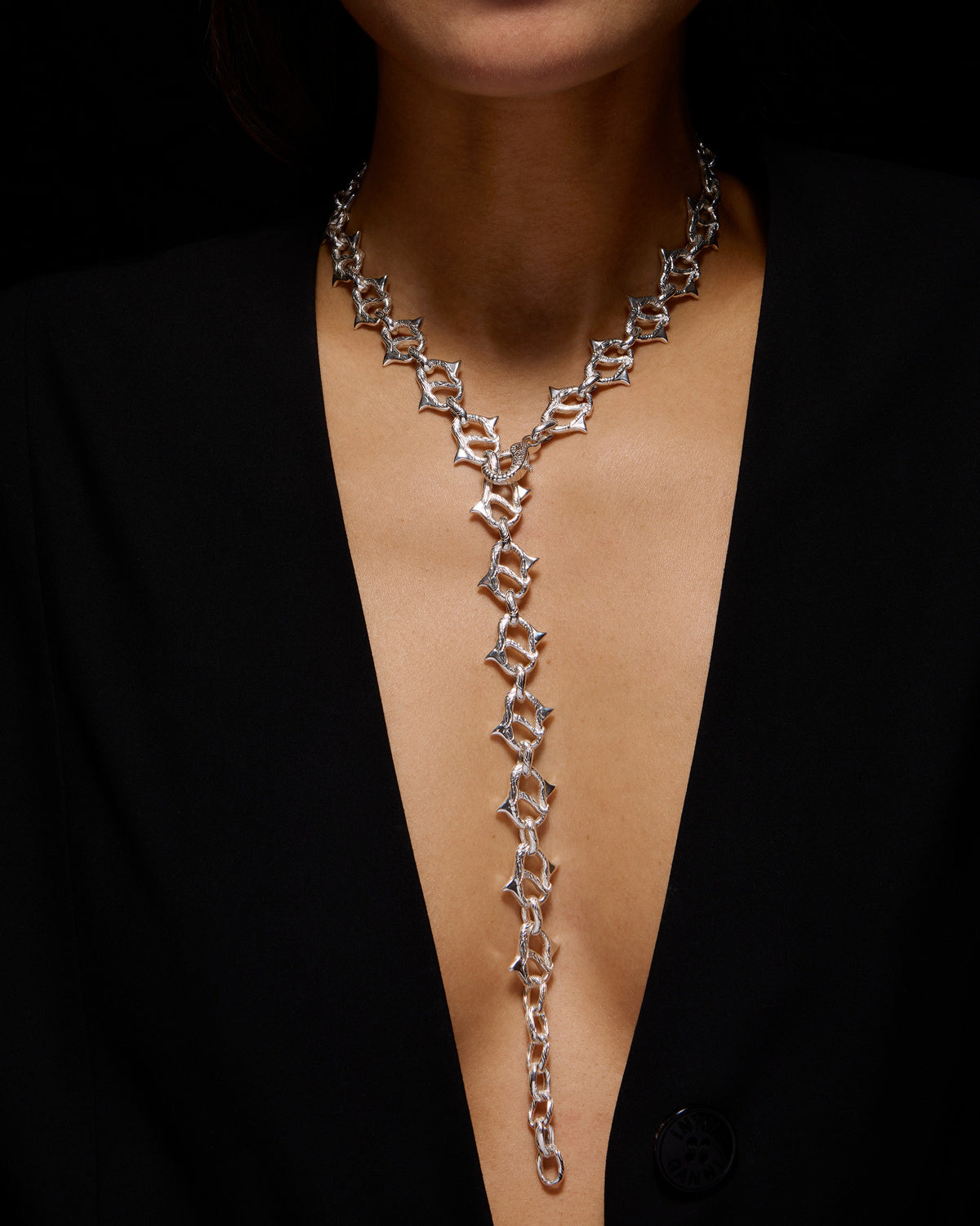 Thorn Chain Long Necklace