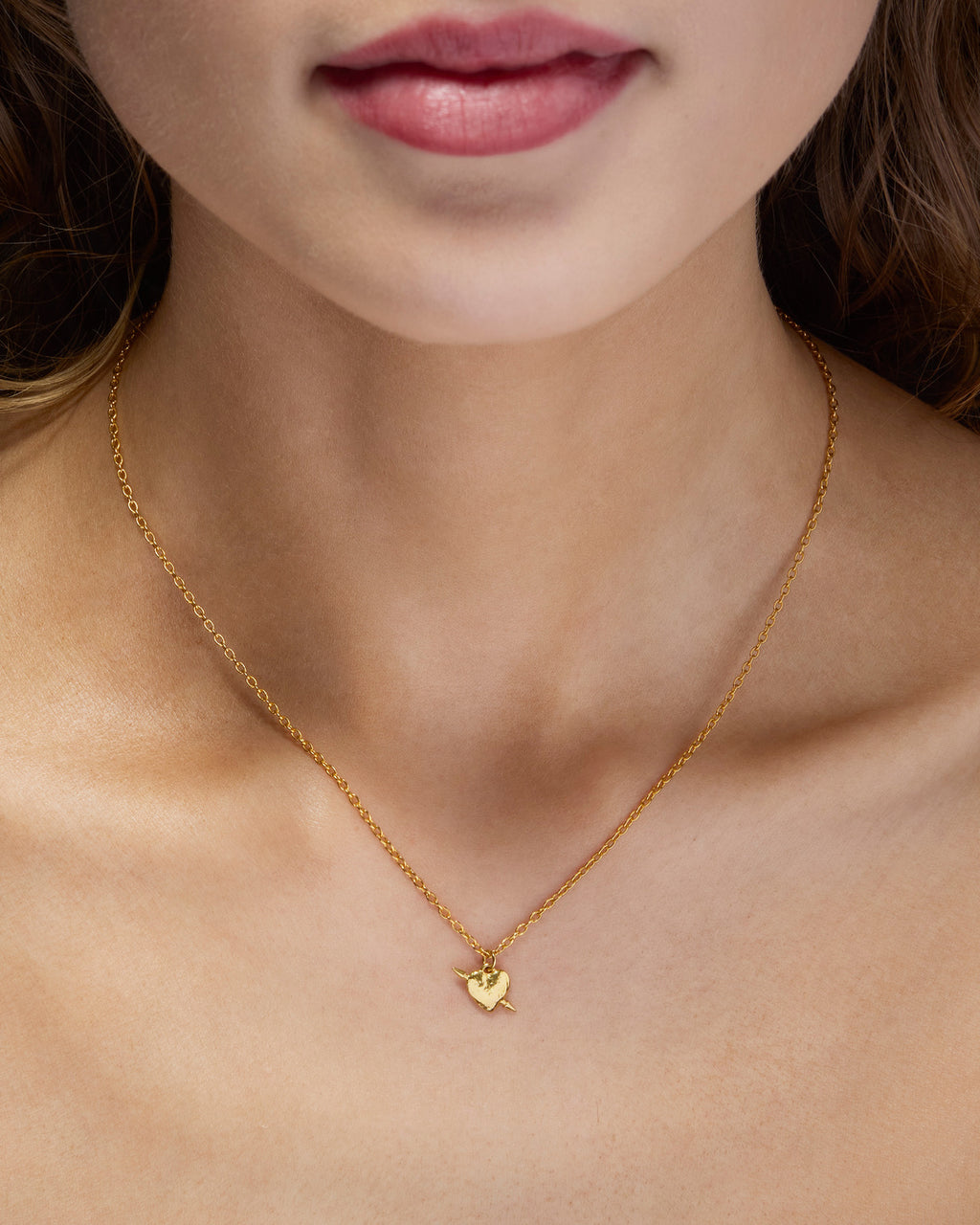 Tiny Tuvstarr's Heart Necklace