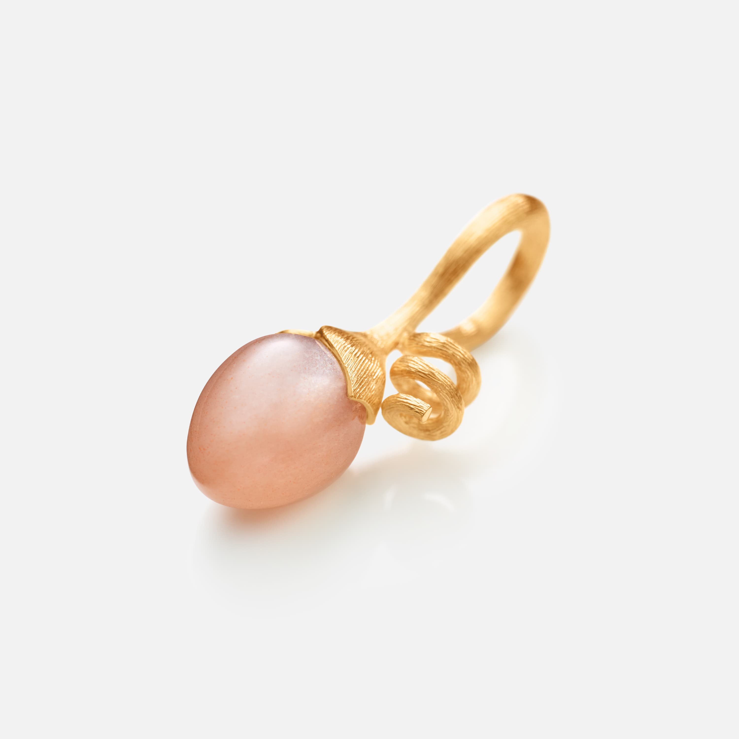 Lotus Sprout Pendant Blush Moonstone