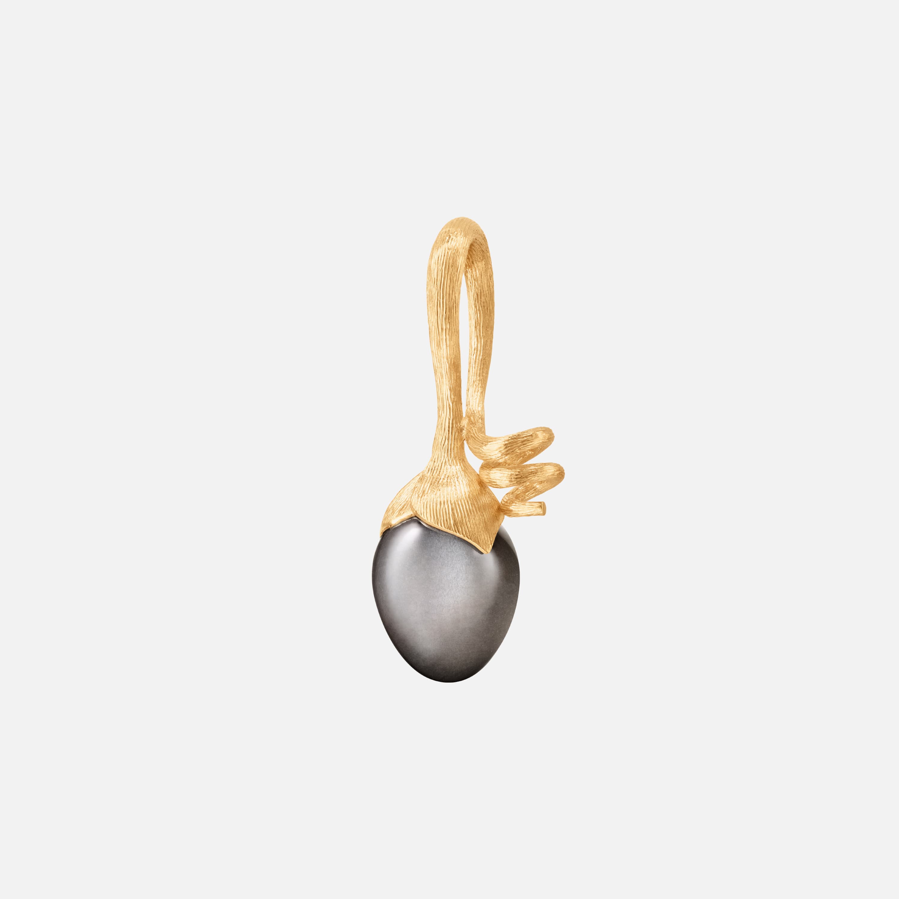 Lotus Sprout Pendant Grey Moonstone