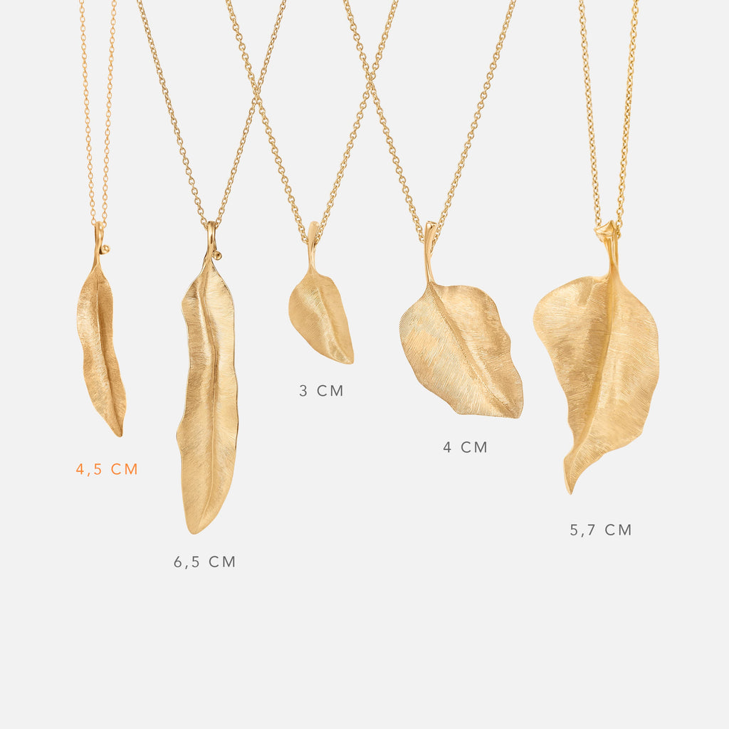 Leaves Pendant Round Medium
