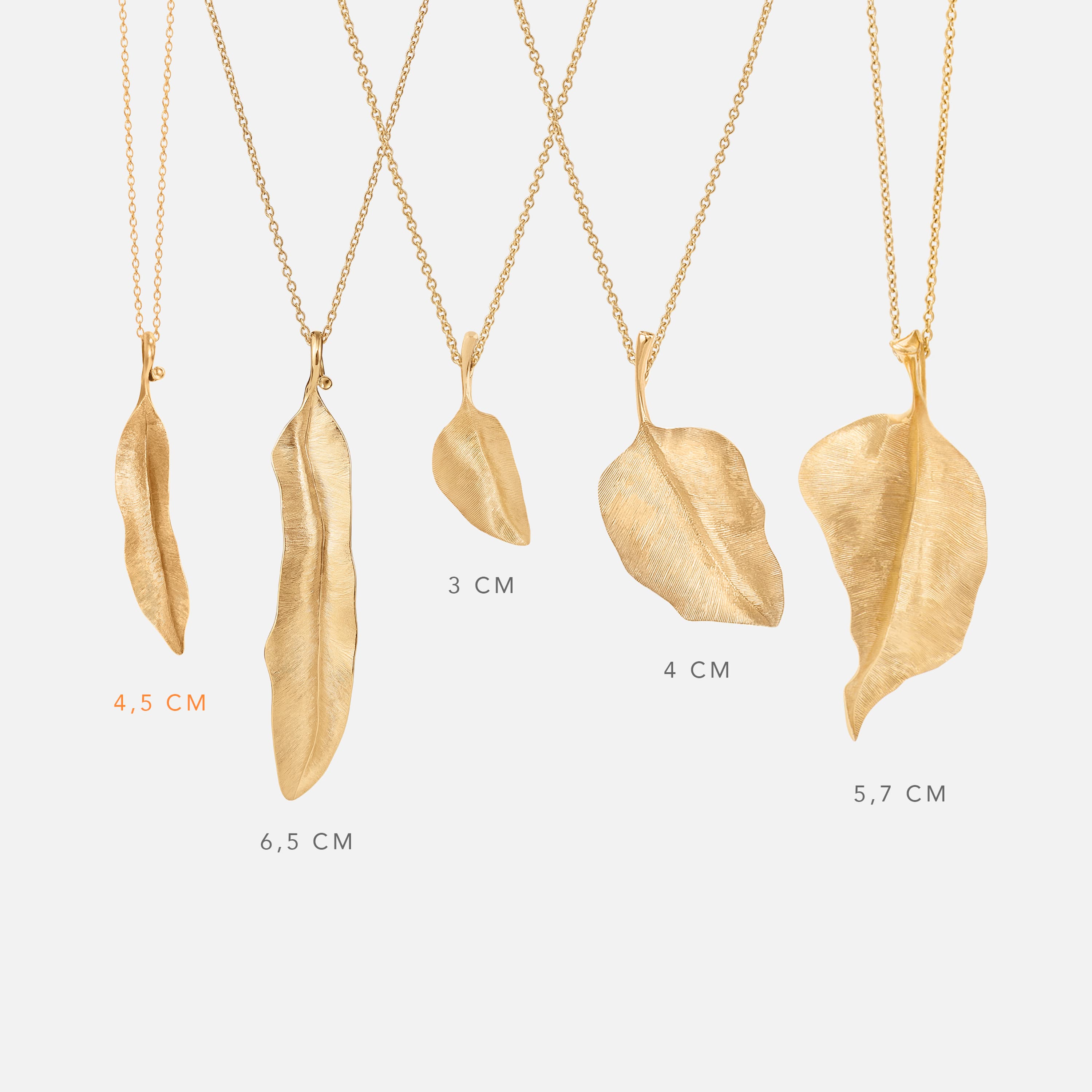 Leaves Pendant Round Small