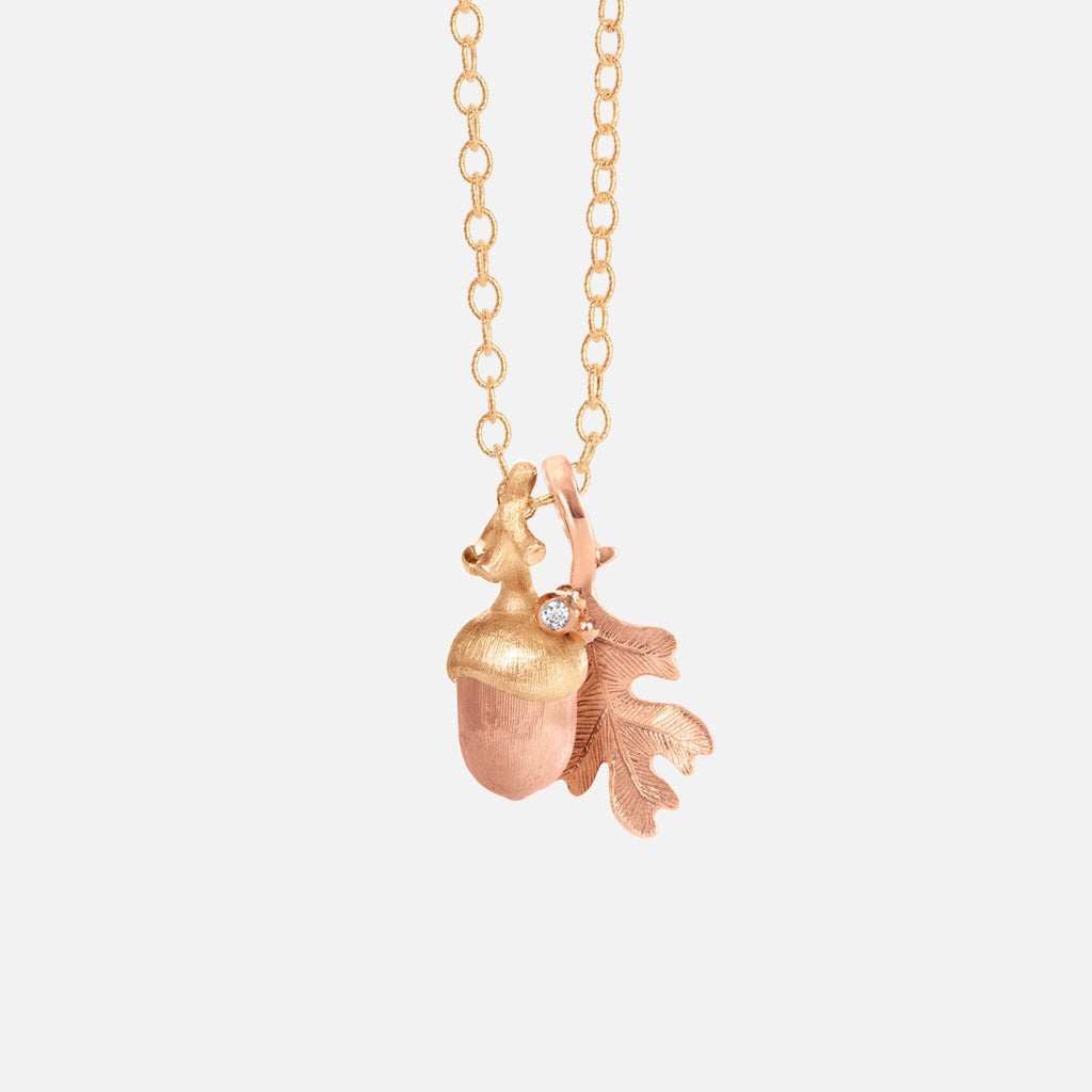 Forest Acorn Pendant Small