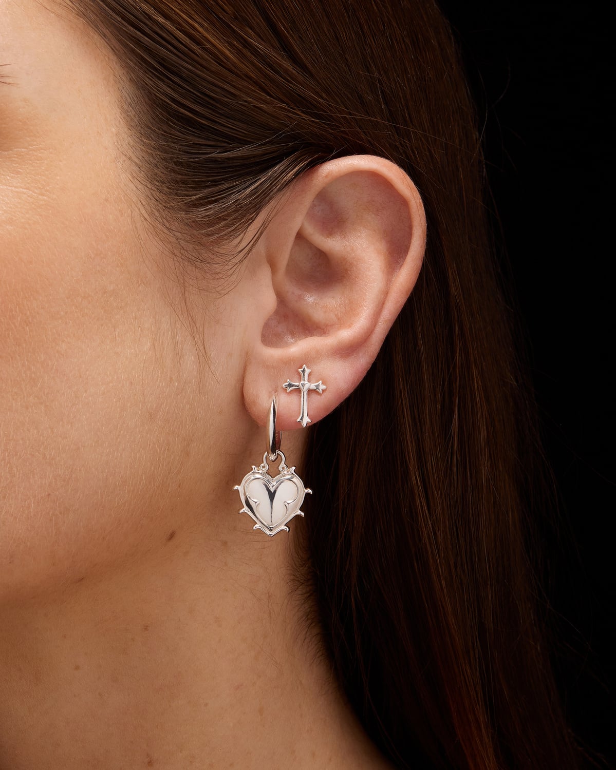 Tiny Devotion Ear Stud