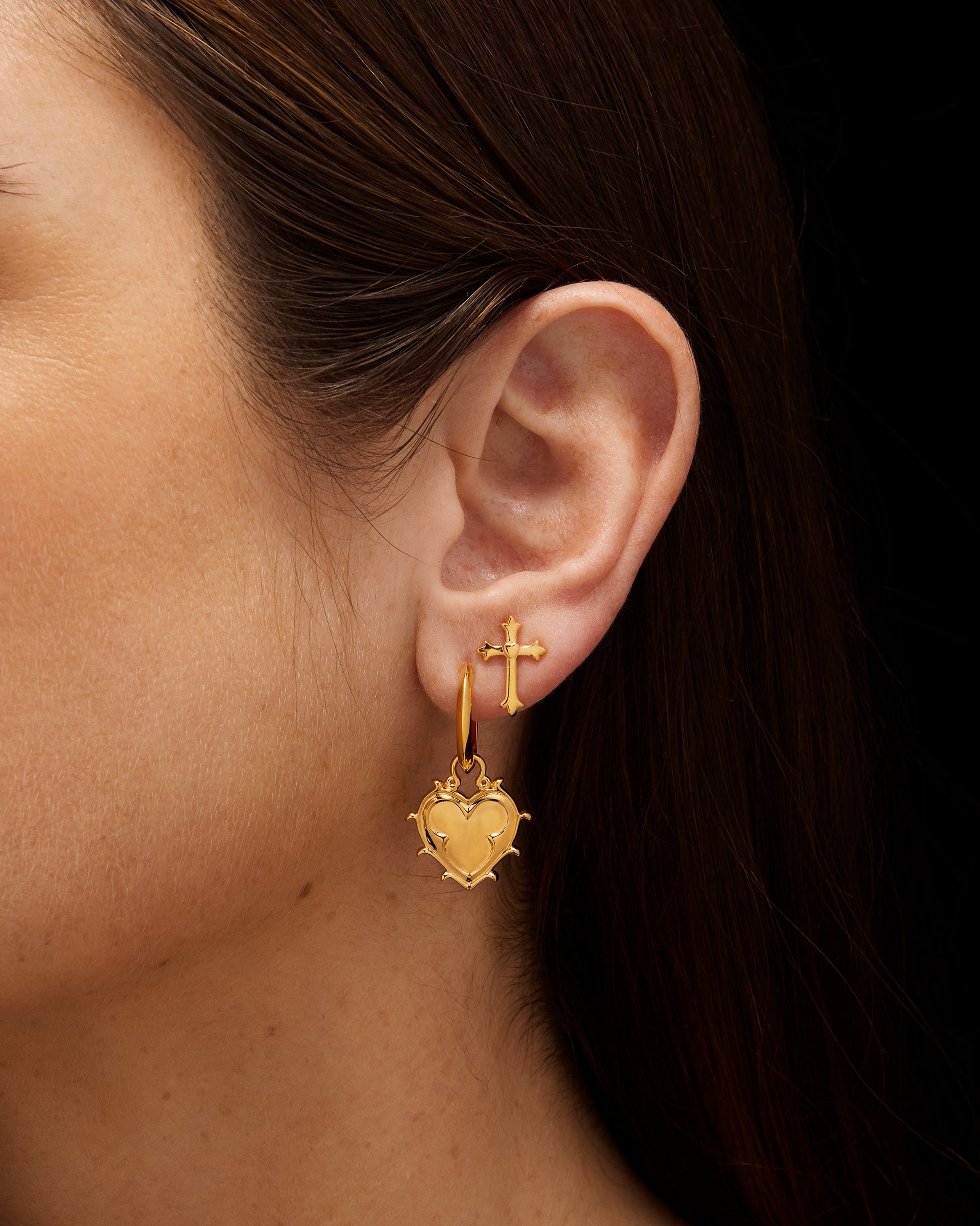 Tiny Devotion Ear Stud