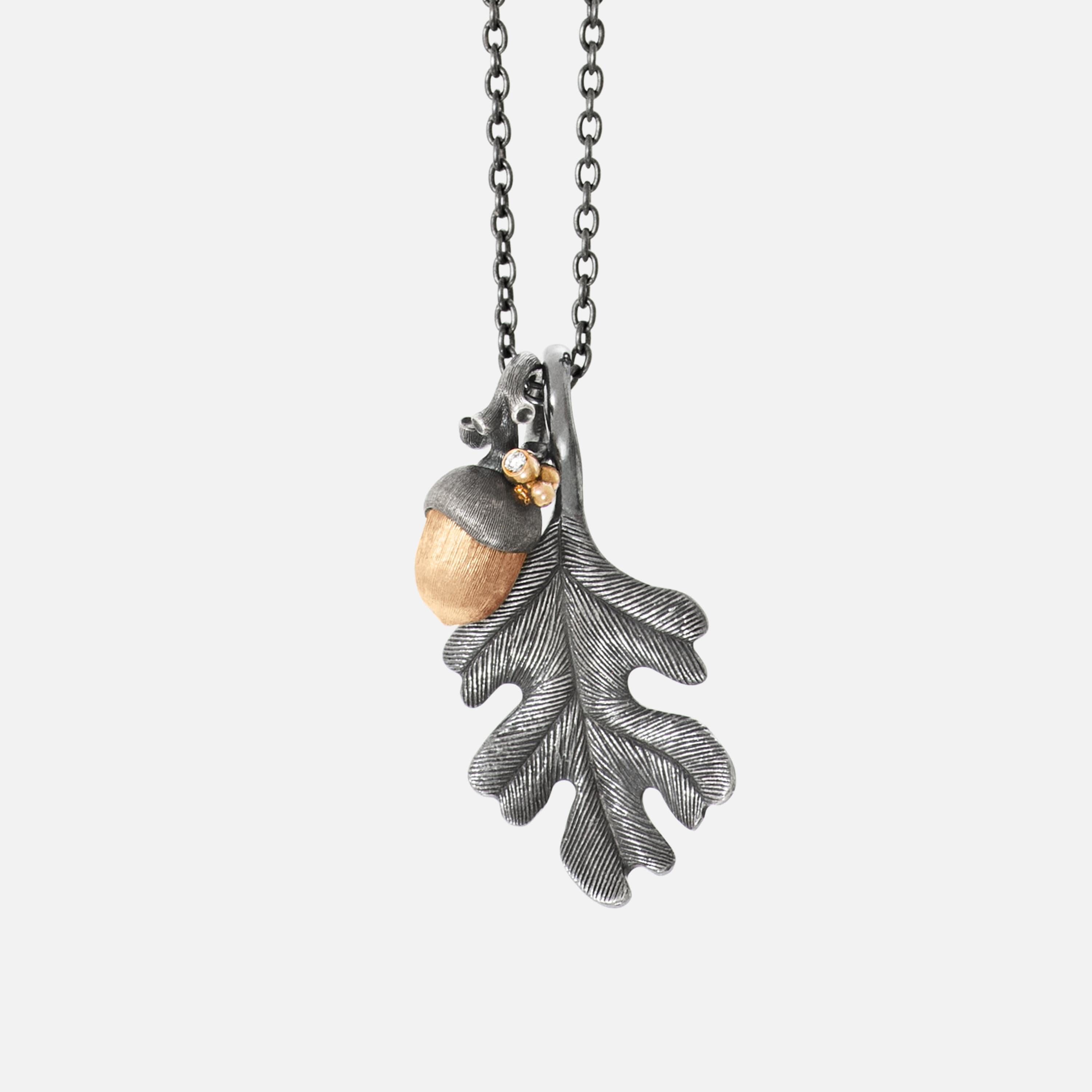 Forest Acorn Pendant Small