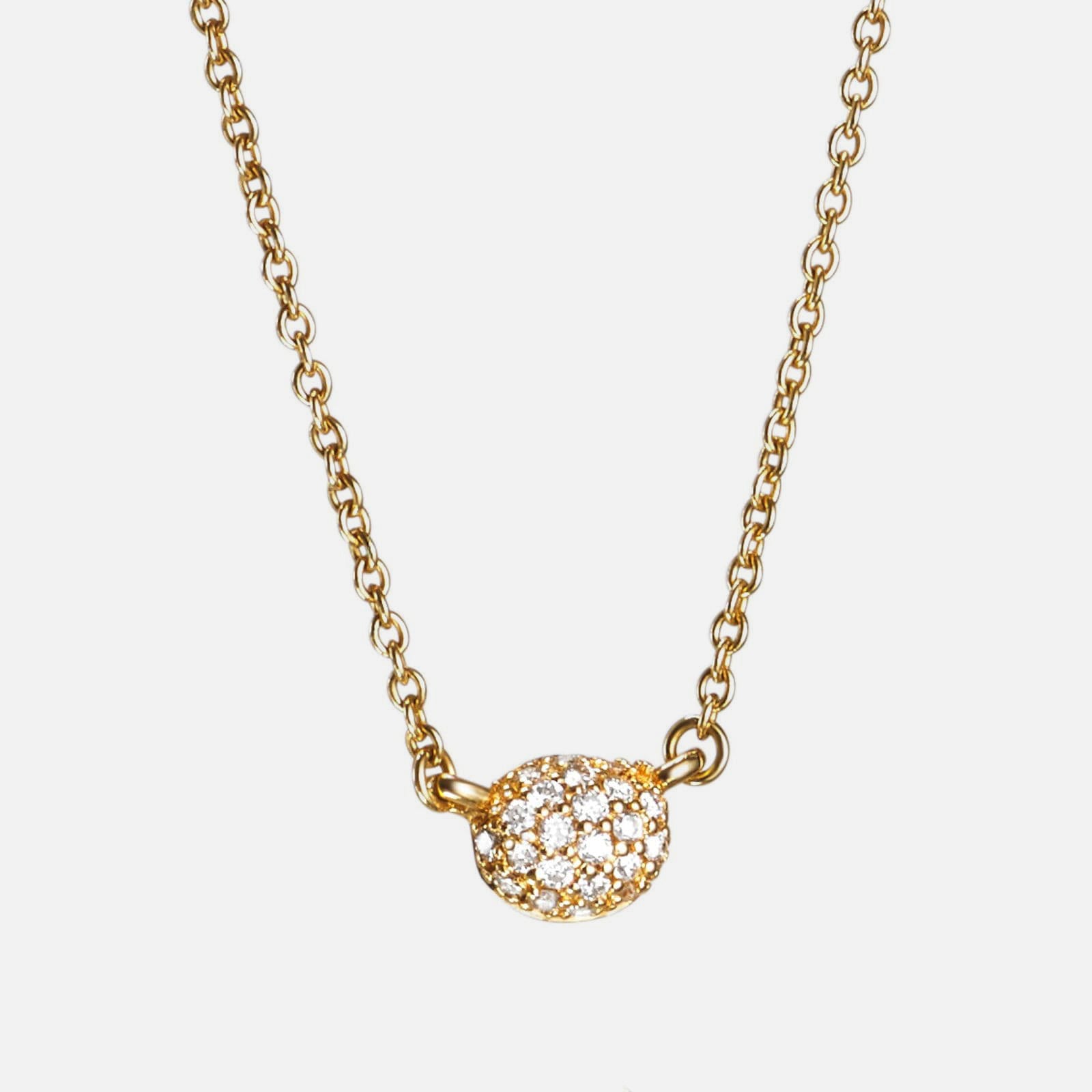 Love Bead Necklace Diamonds