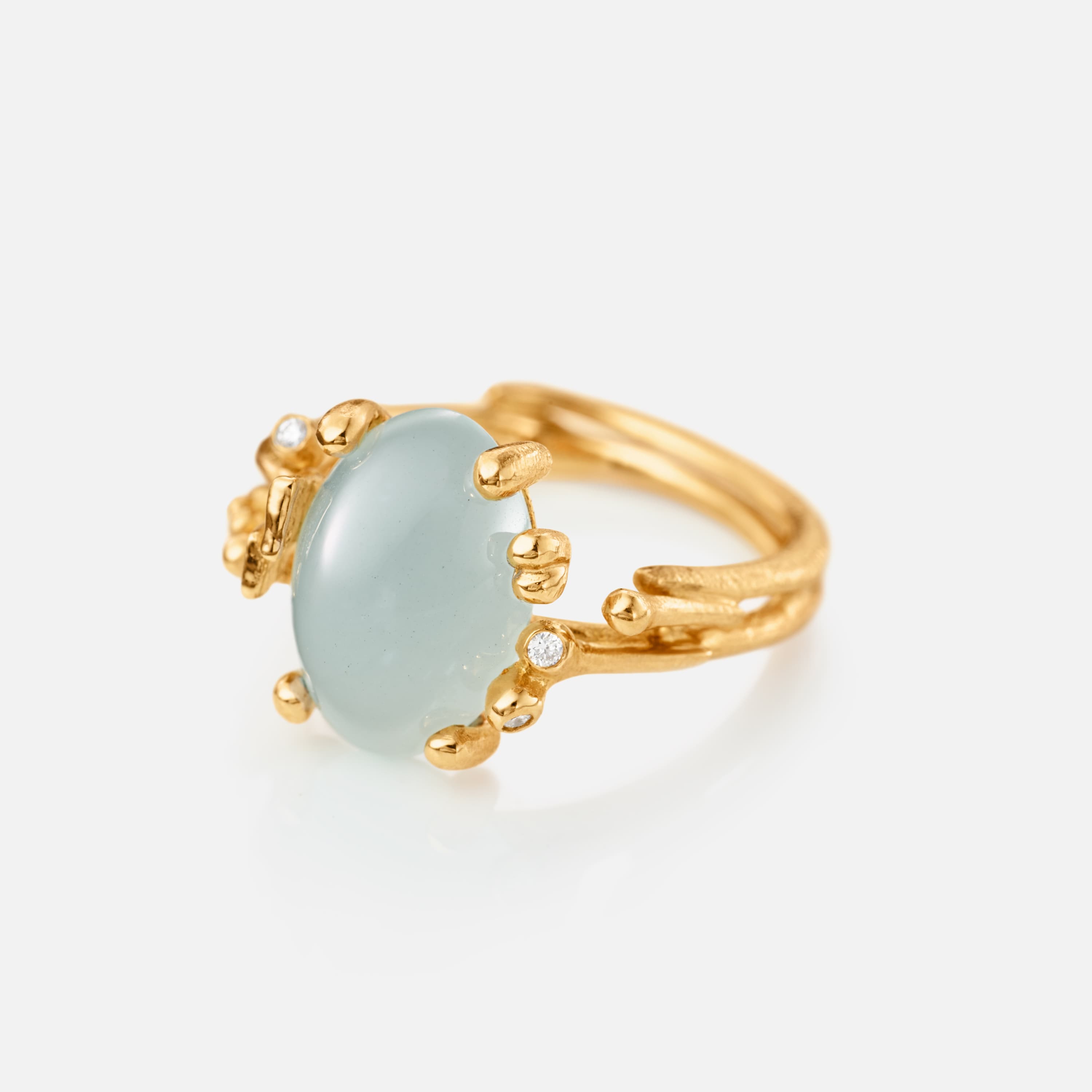 Boho Ring Small Aquamarine