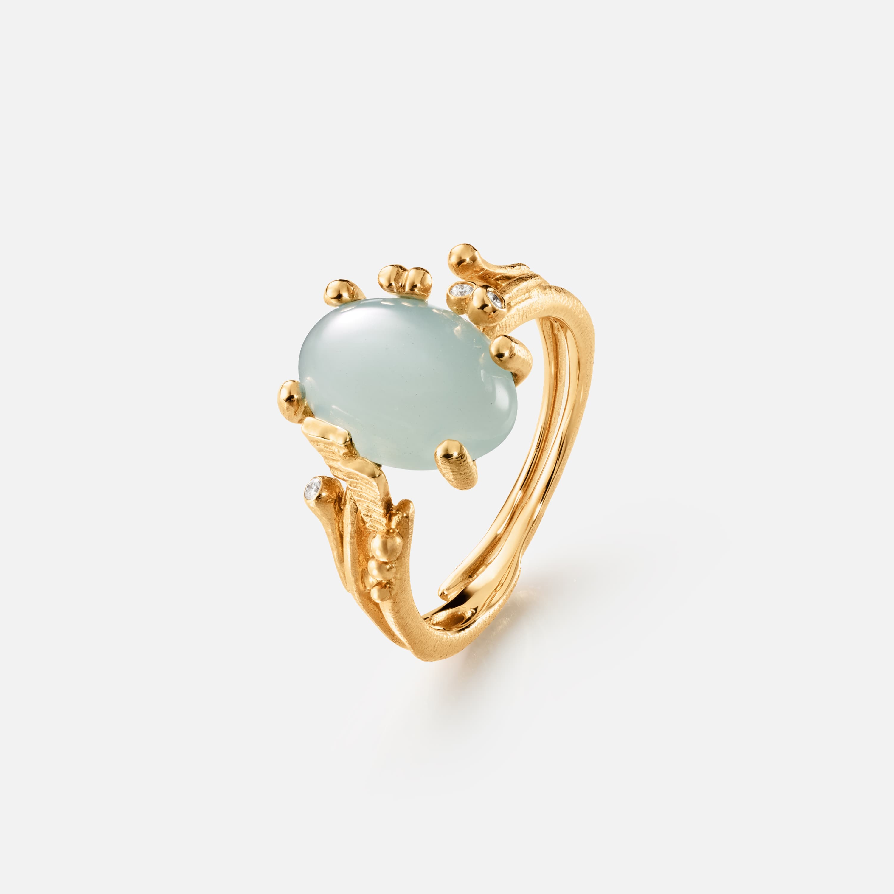 Boho Ring Small Aquamarine