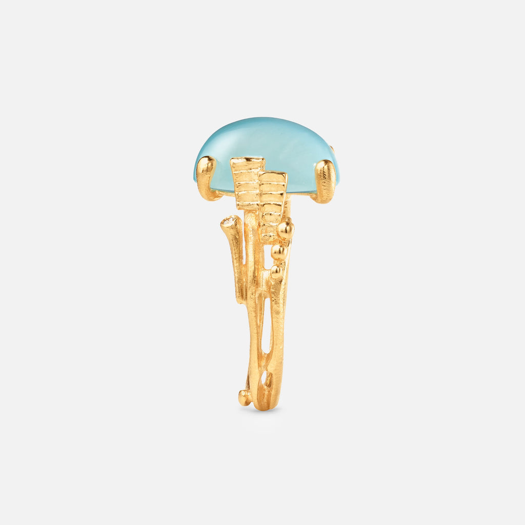 Boho Ring Small Aquamarine
