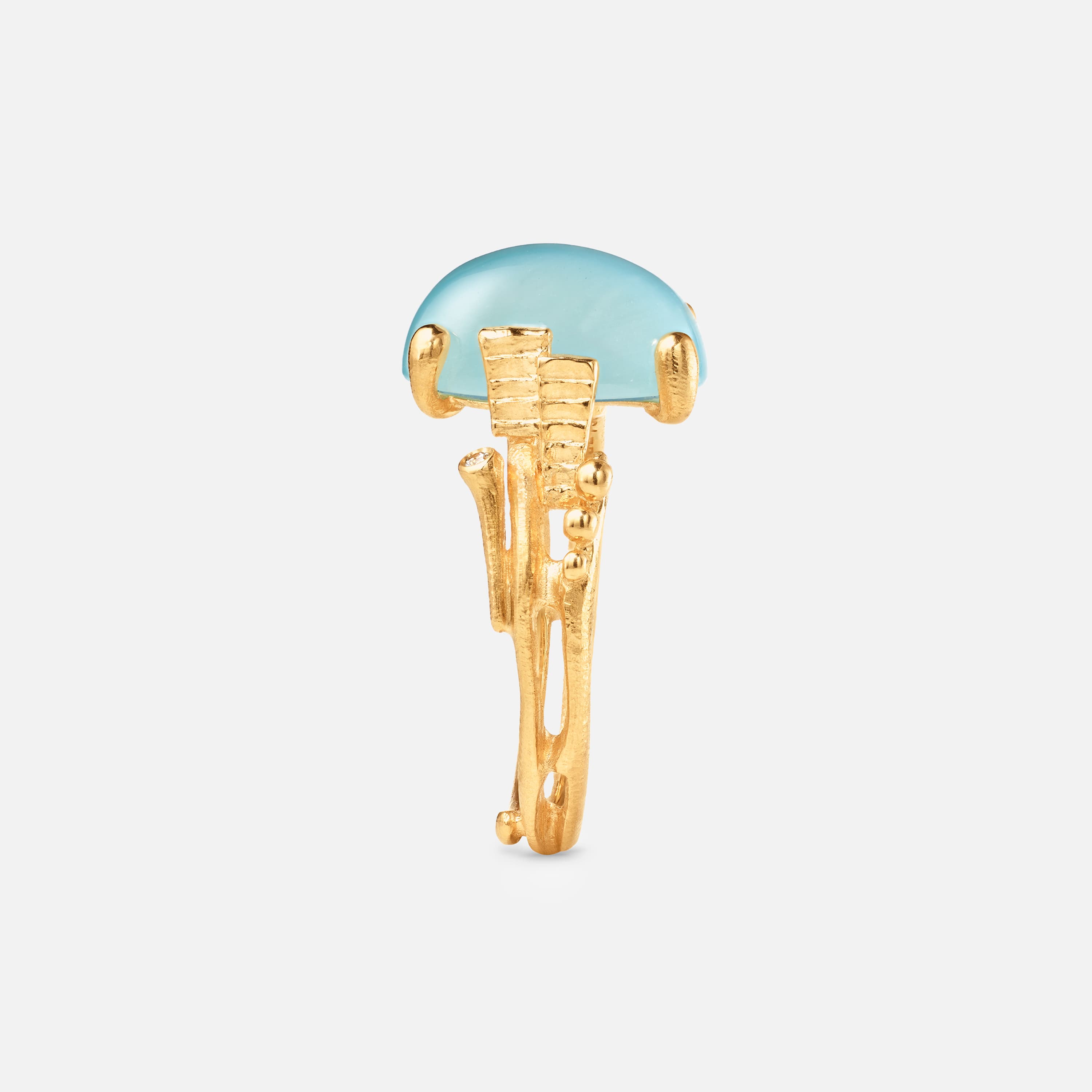 Boho Ring Small Aquamarine