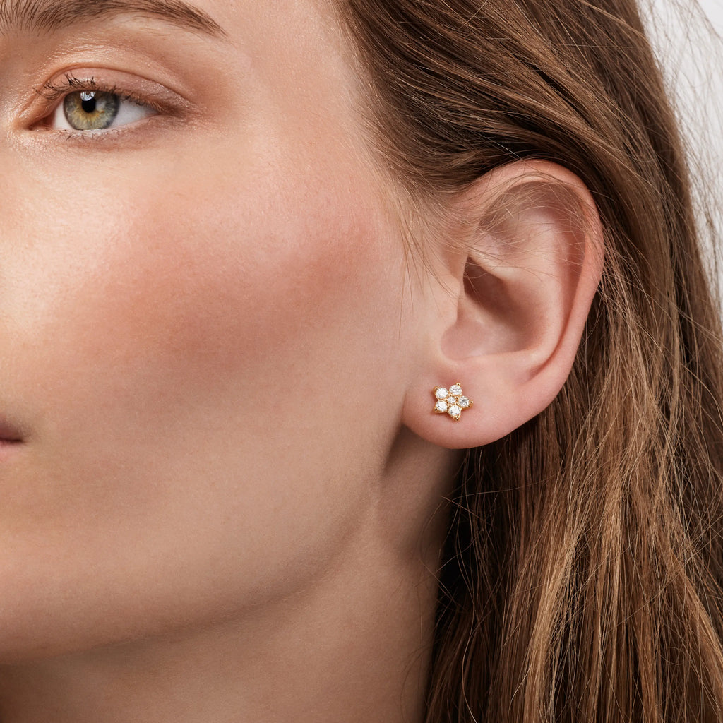 Shooting Stars Stud Earrings Large