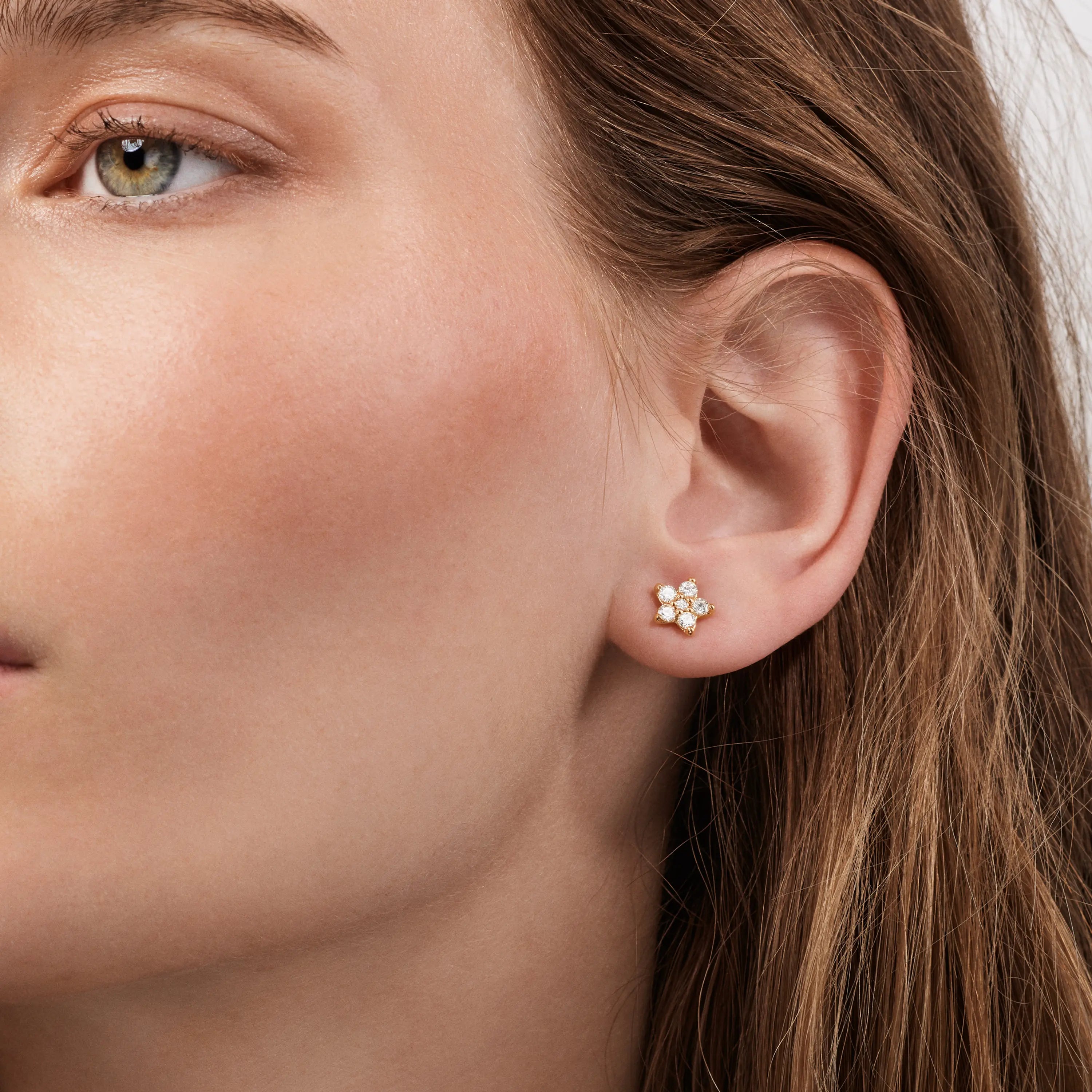 Shooting Stars Stud Earrings Large