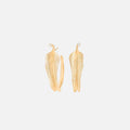 Leaves Creole Earrings Small