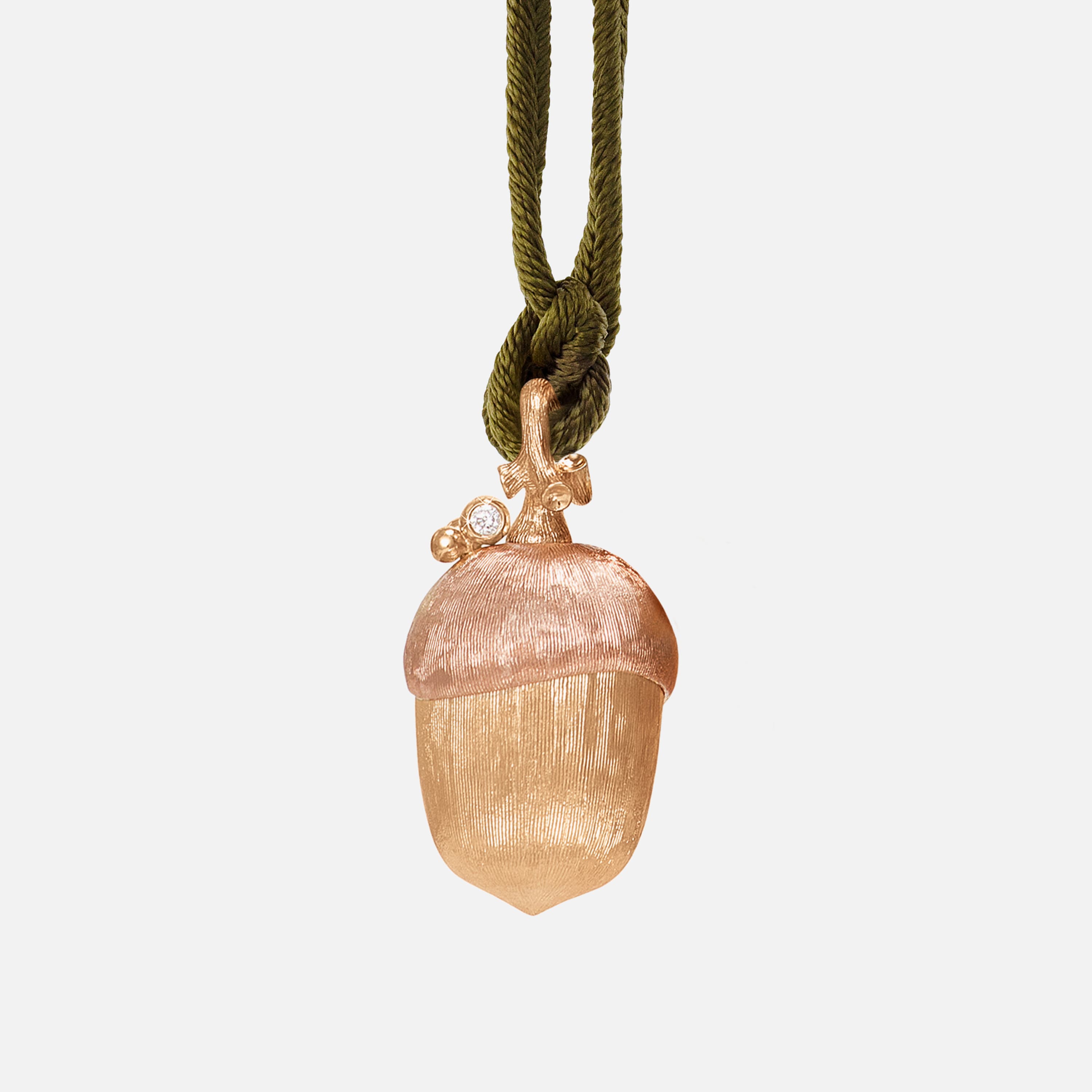 Forest Acorn Pendant Large
