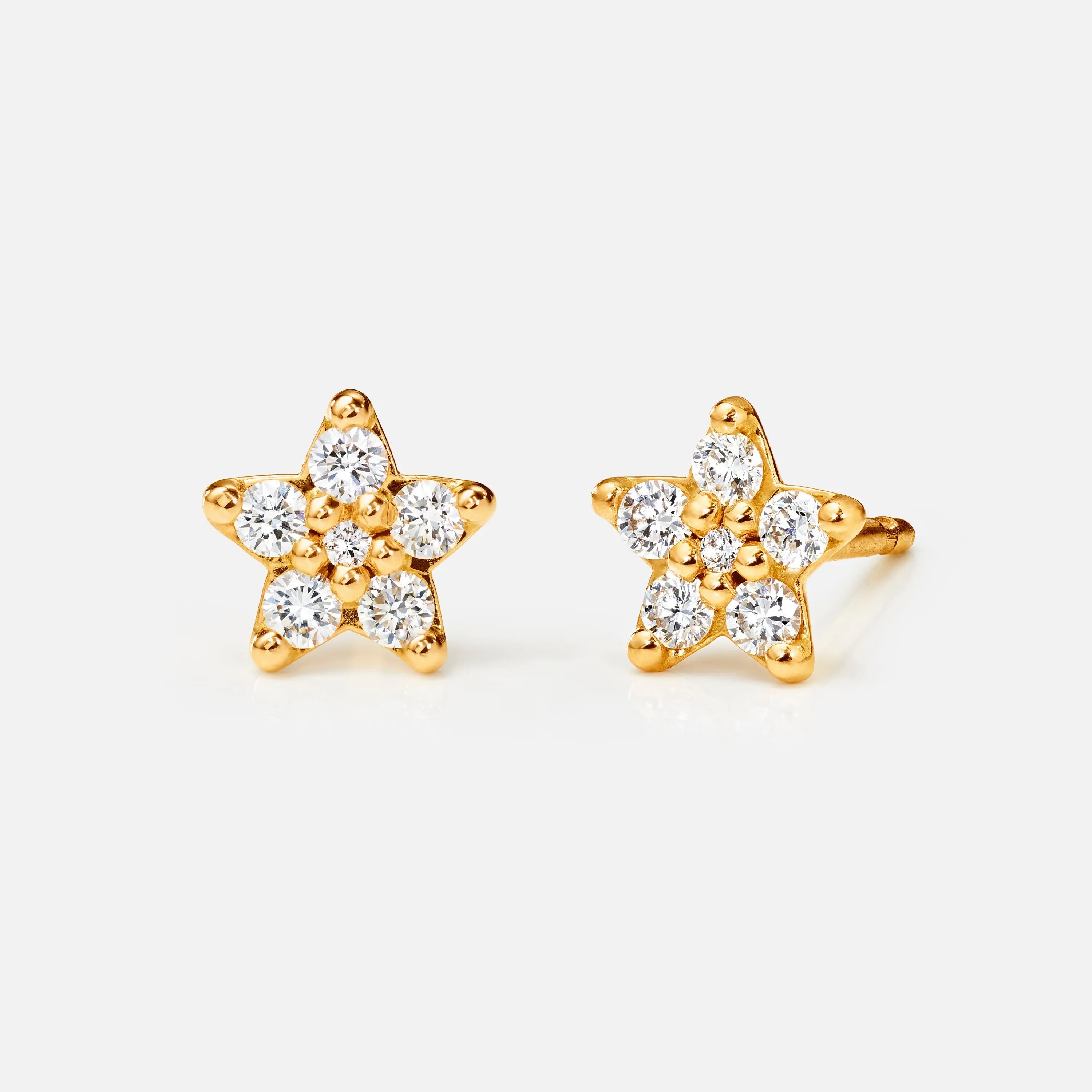 Shooting Stars Stud Earrings Small
