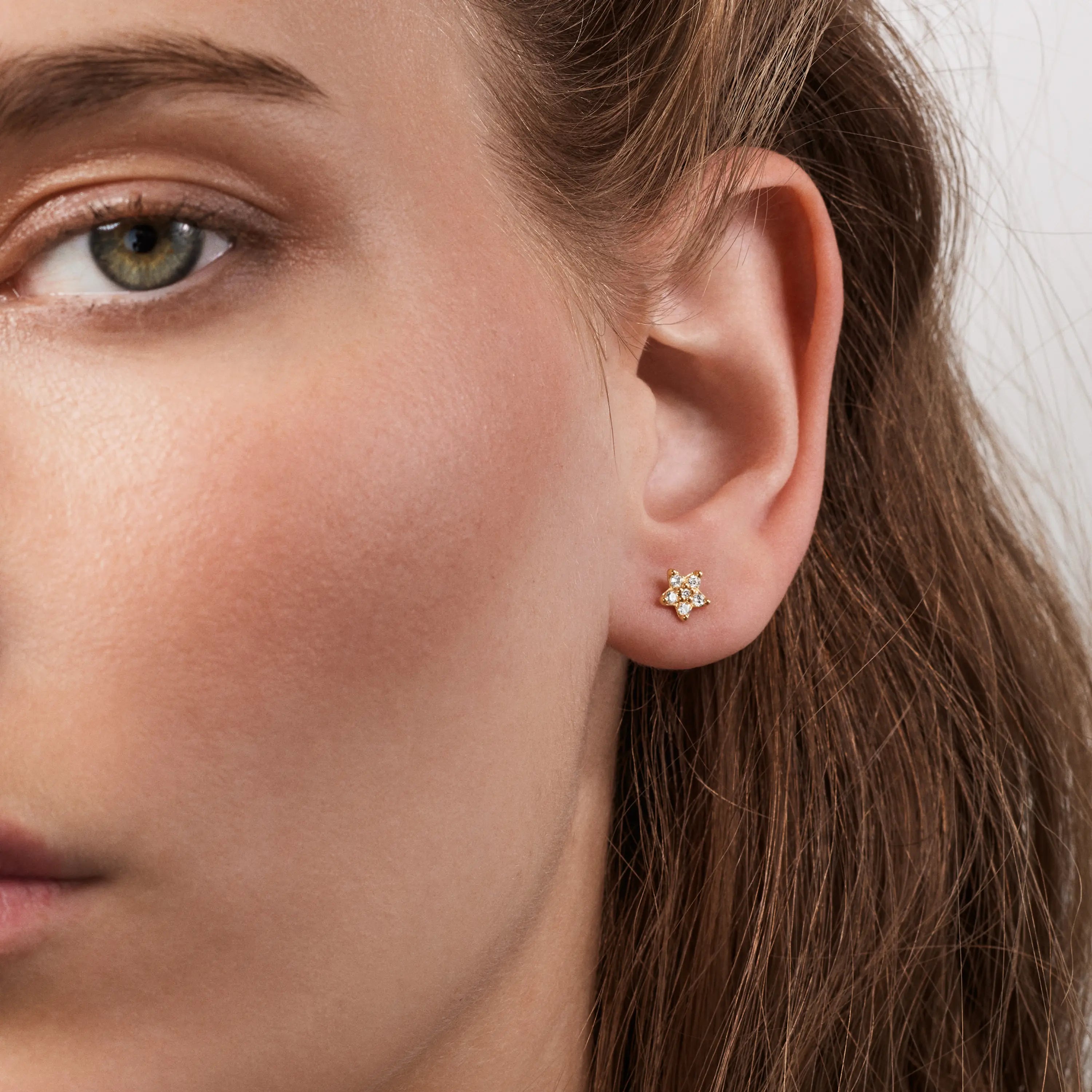 Shooting Stars Stud Earrings Small