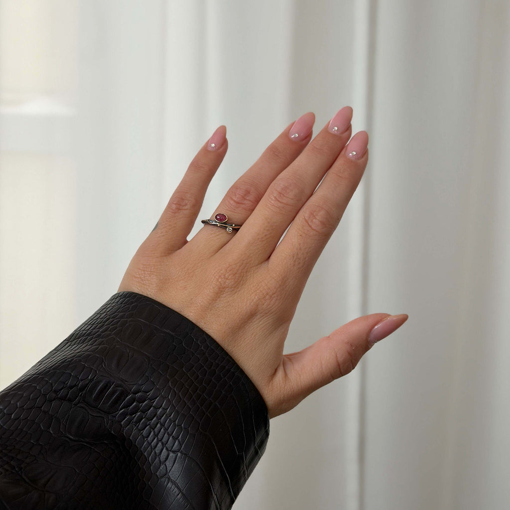 Louise Red Turmalin Ring