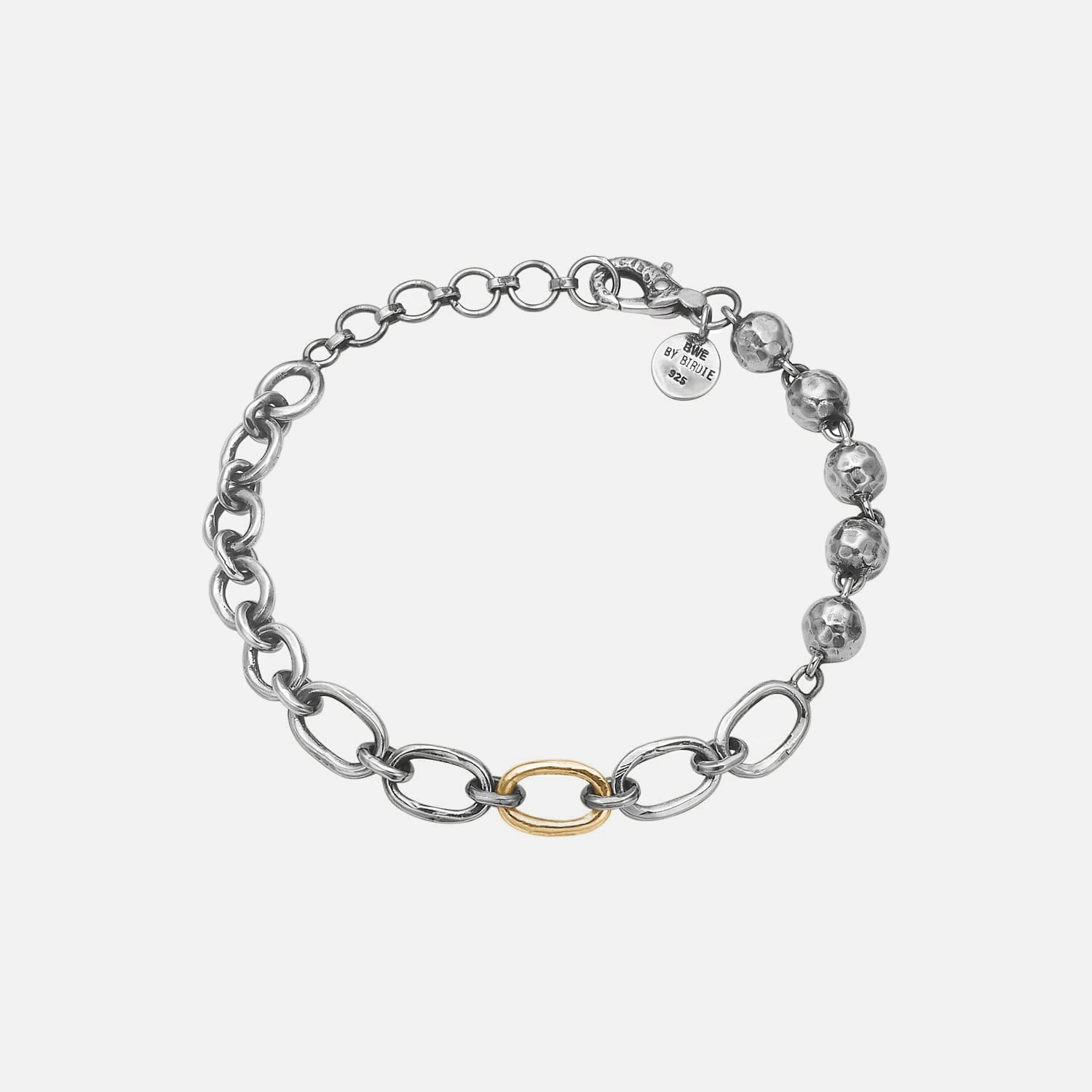 Buddha Golden Link Armband