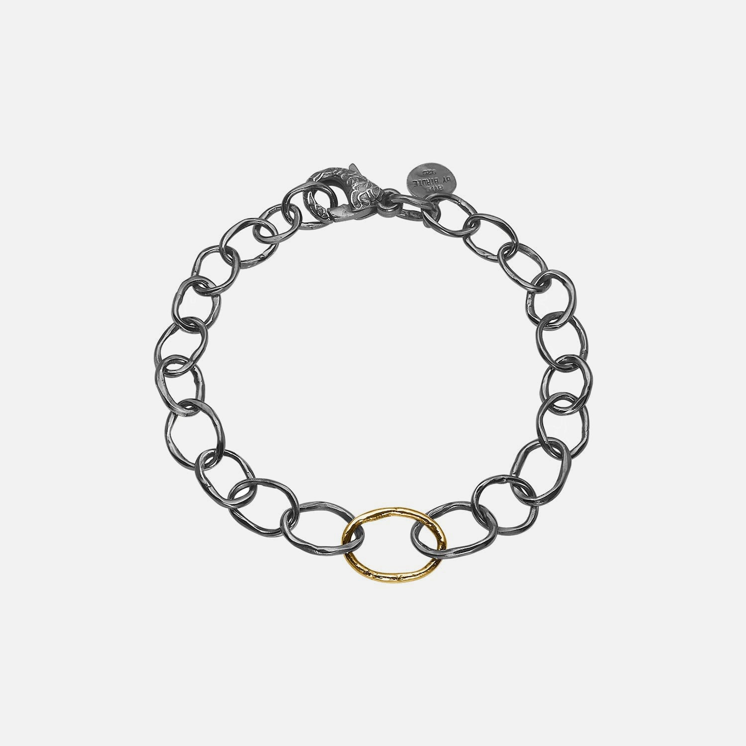 Apollo Slim Golden Link Bracelet