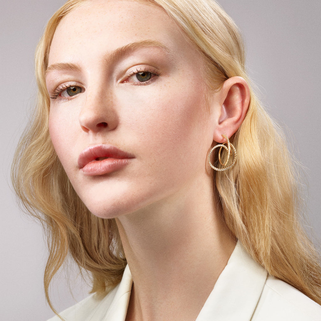 Love Band Earring Twisted