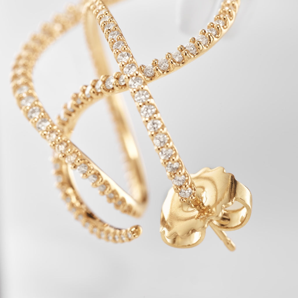 Love Band Earring Twisted