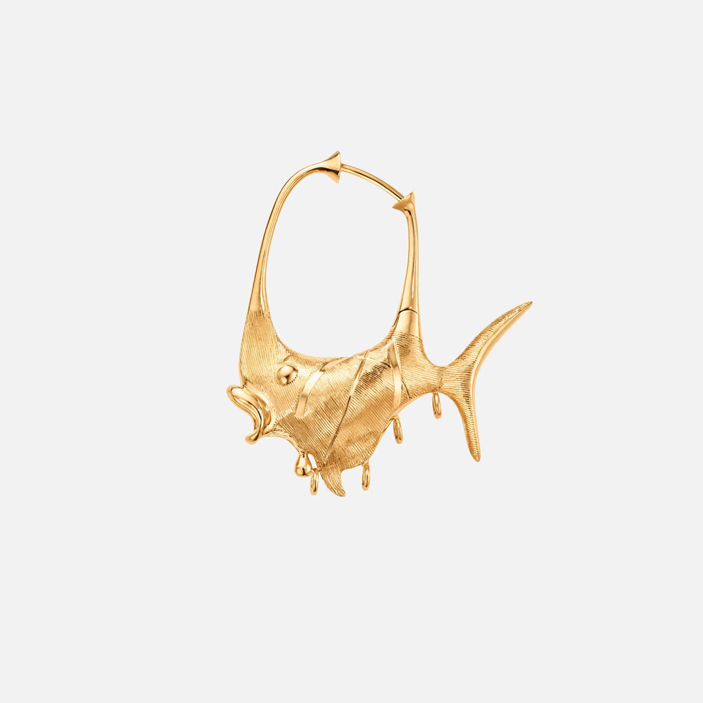 Young Fish Earring Large