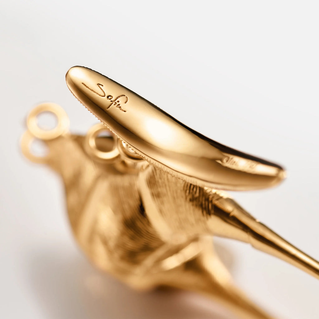 Young Fish Earring Large