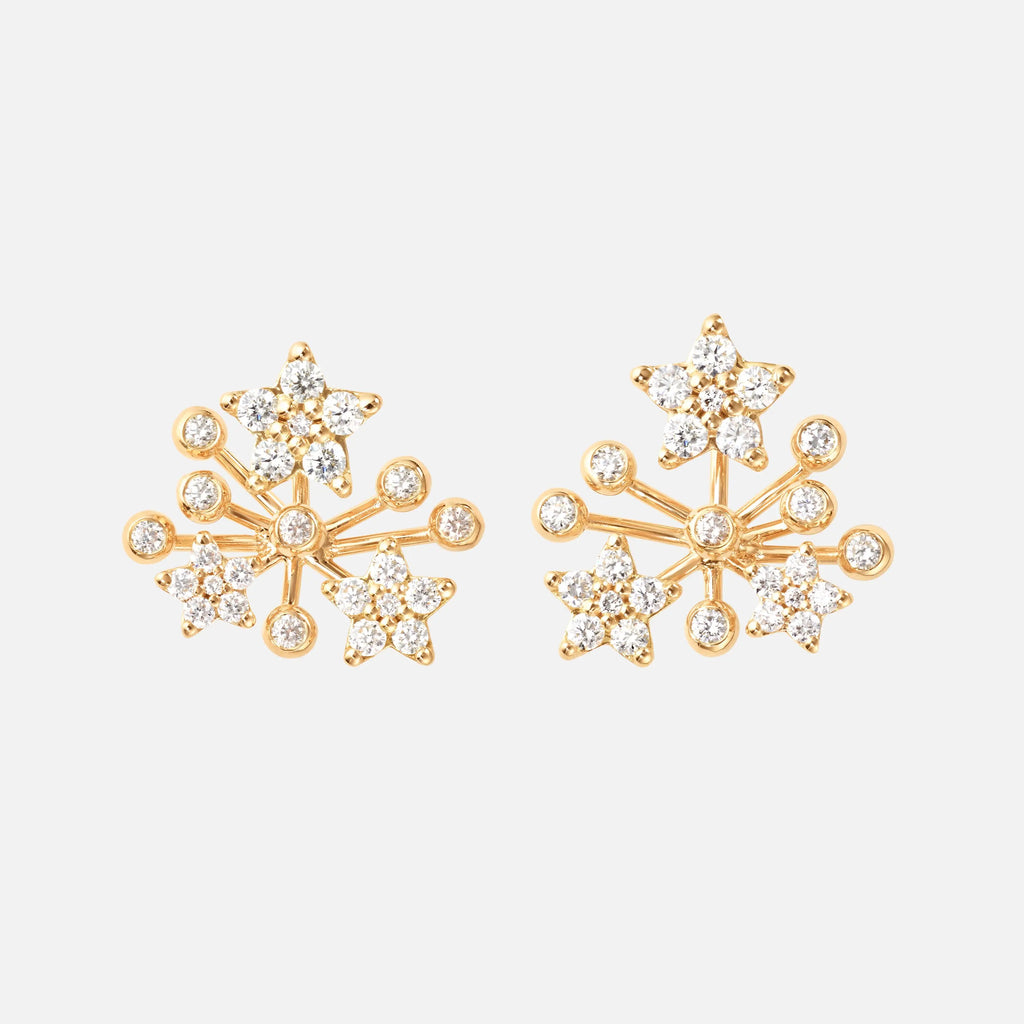 Shooting Stars Stud Earrings