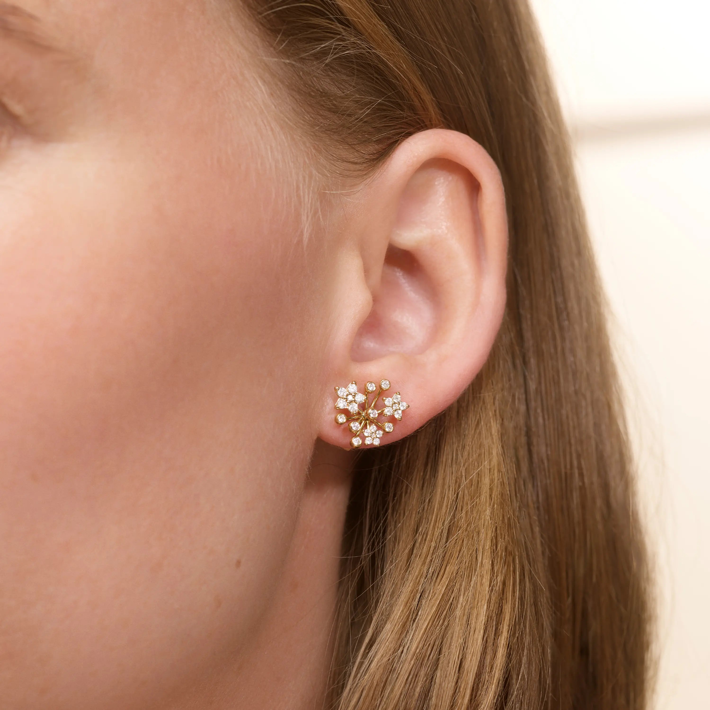 Shooting Stars Stud Earrings