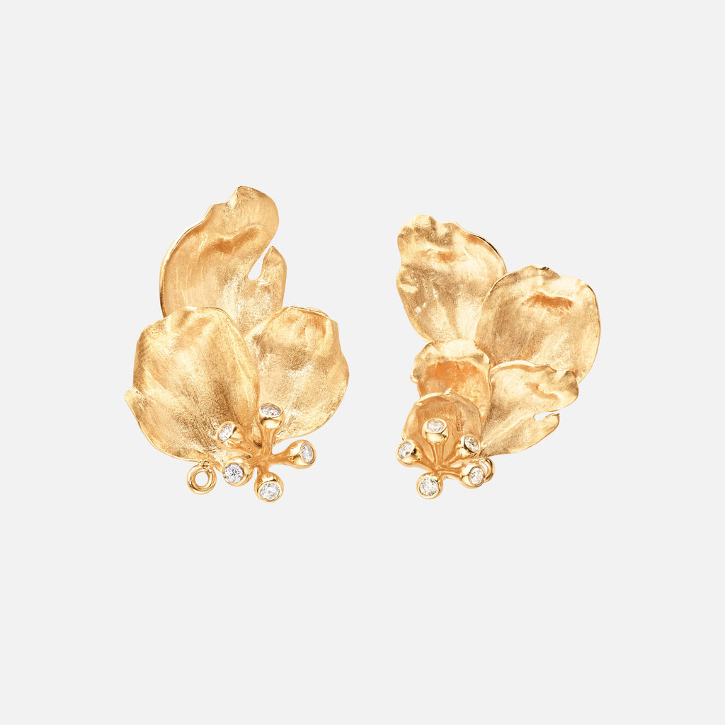 Wild Rose Stud Earrings