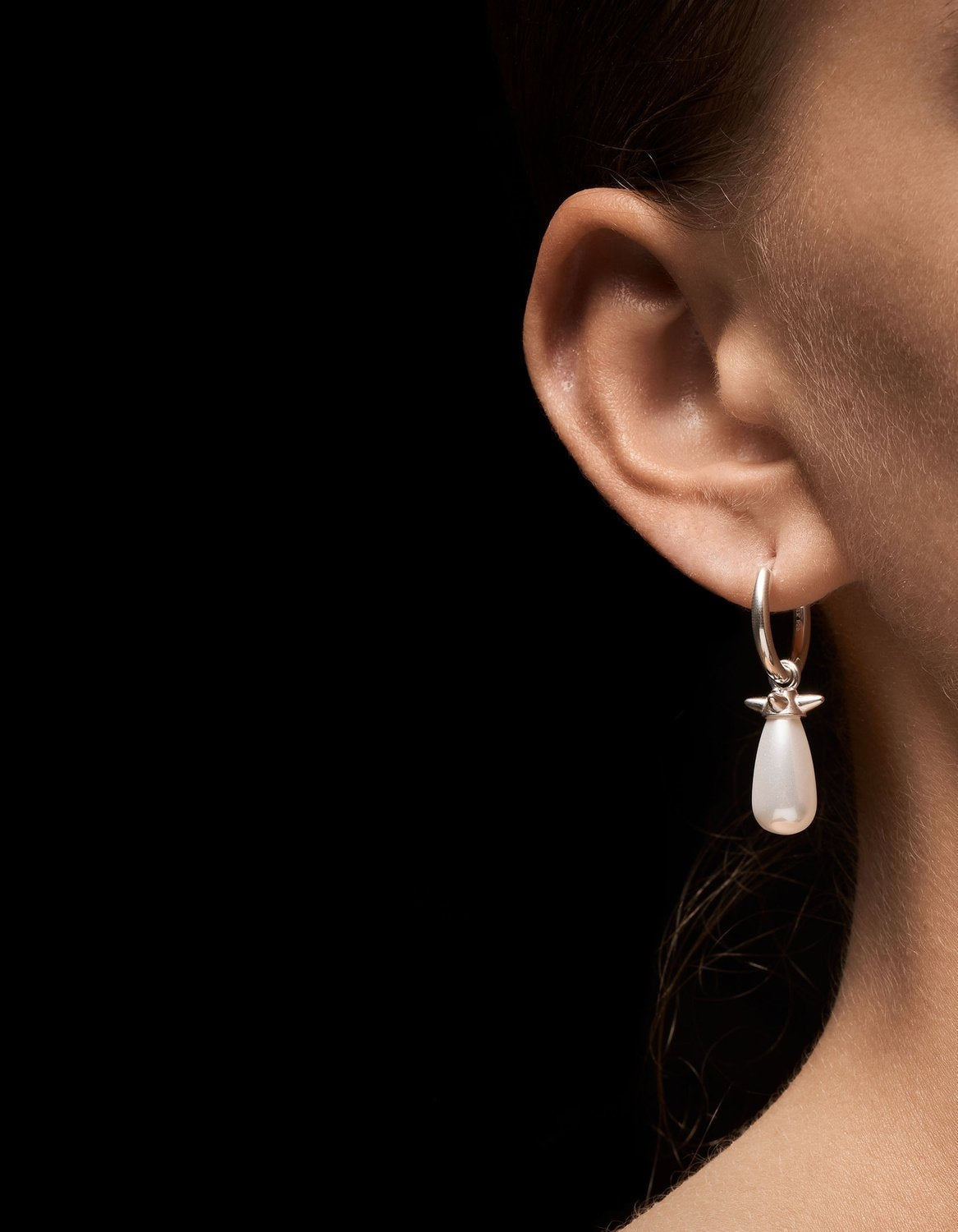 Pearl Tear Earring