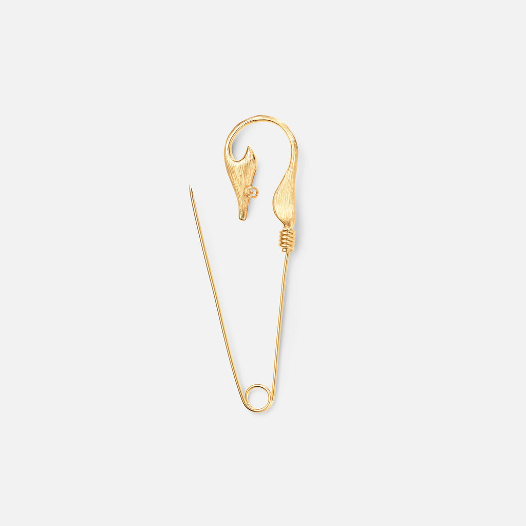 Under The Sea Fish Hook Brooch Large