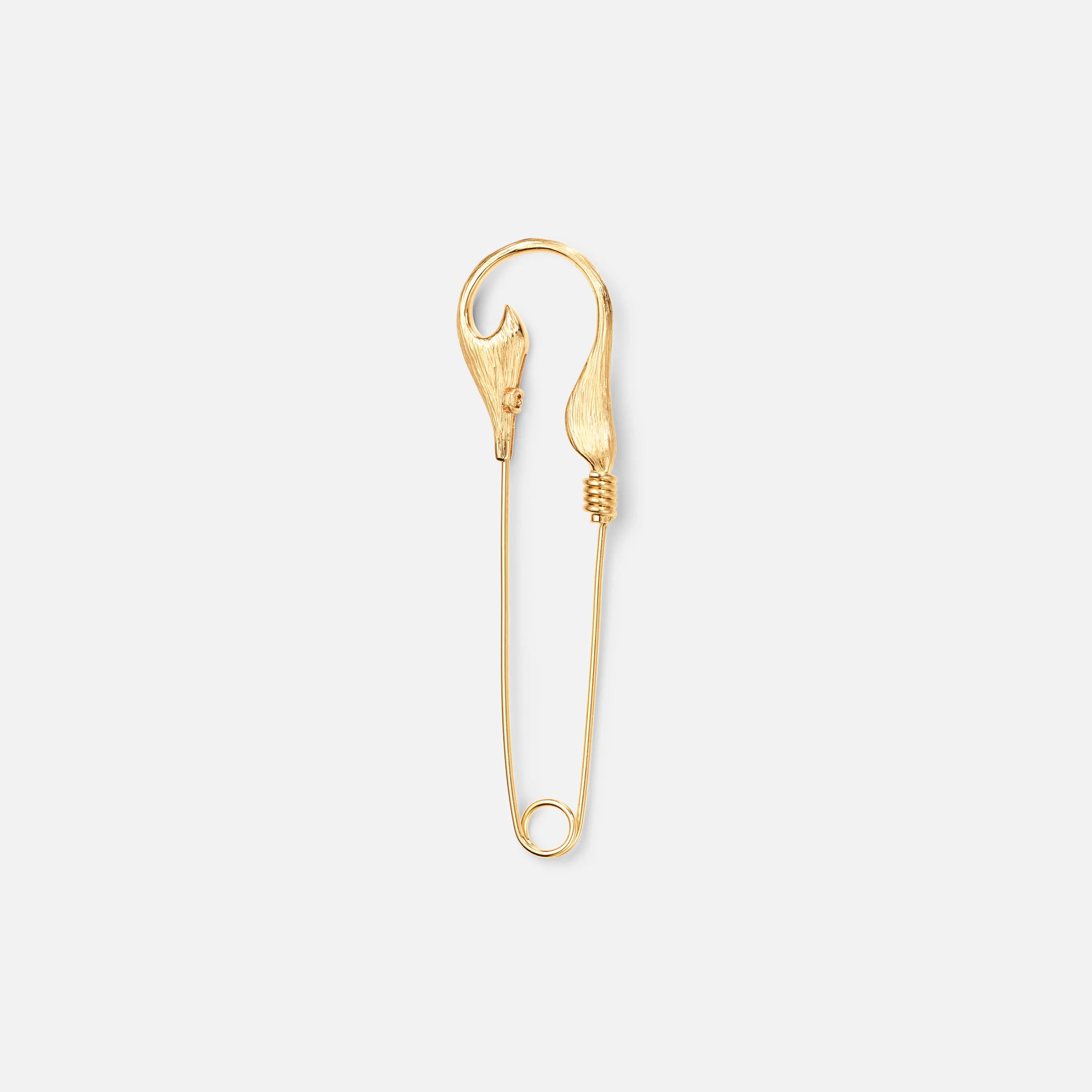 Under The Sea Fish Hook Brooch Large