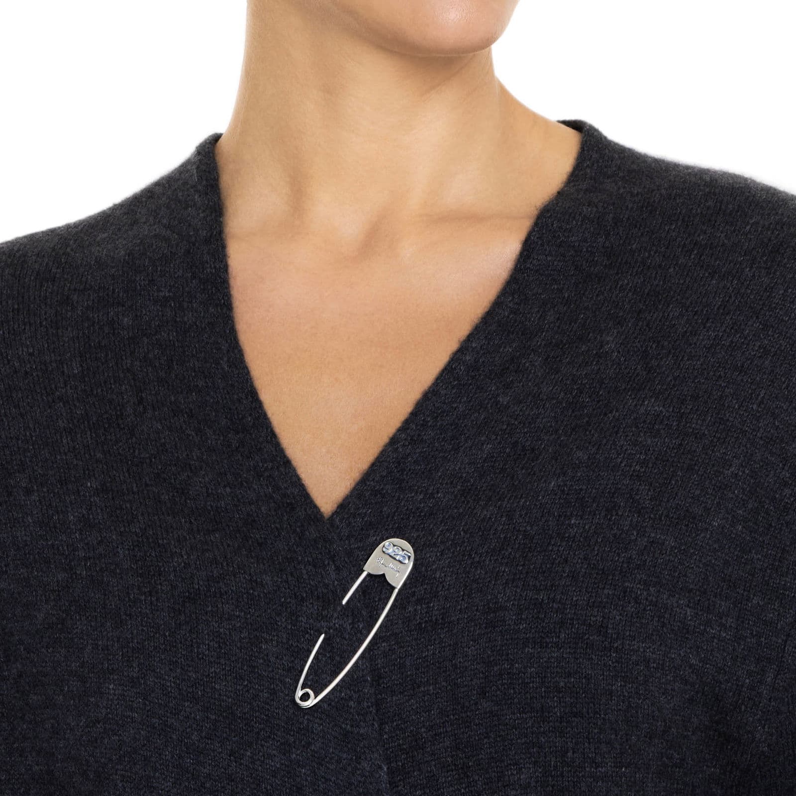 925 Silver Big Pin