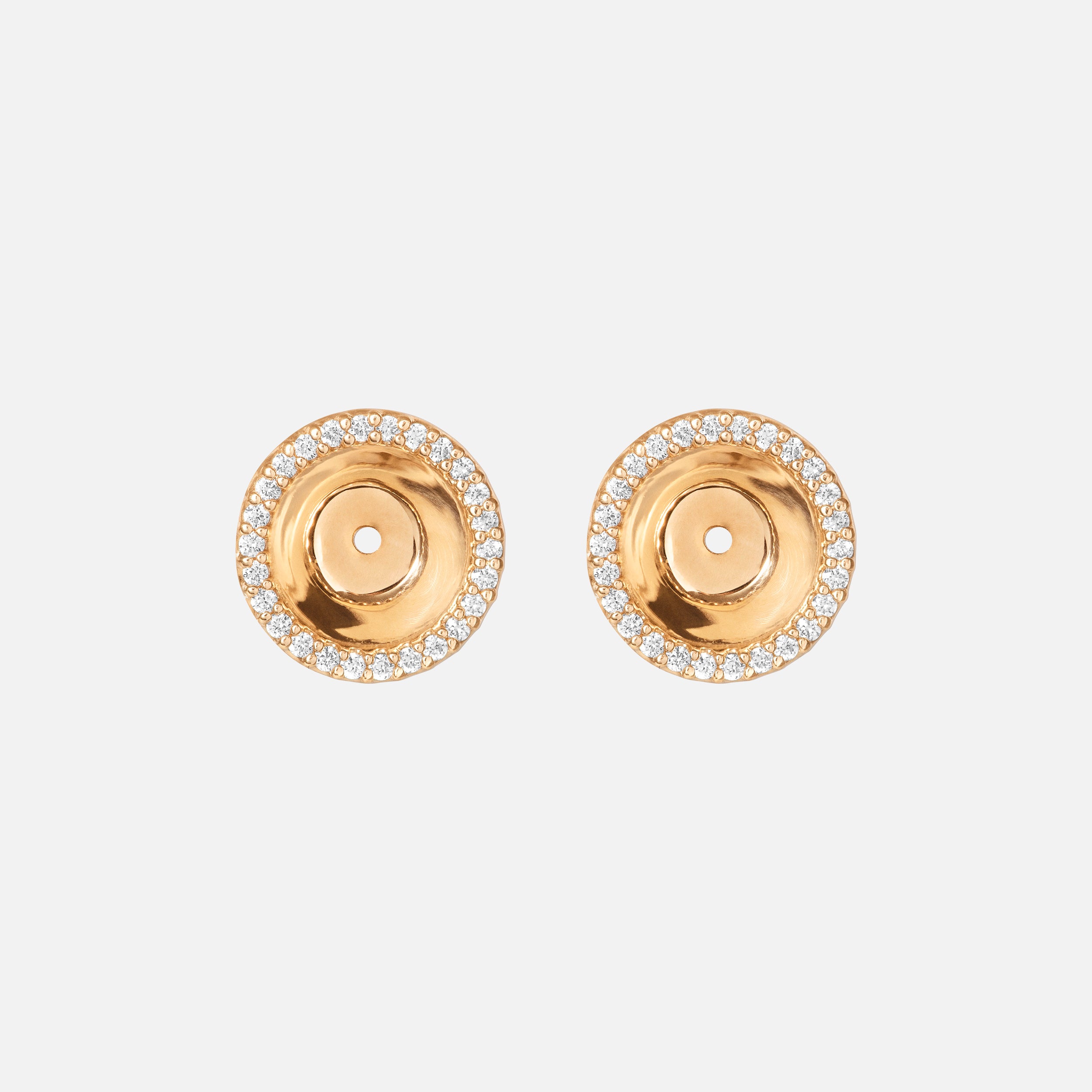Lotus Diamond Wreath Earring Pendants