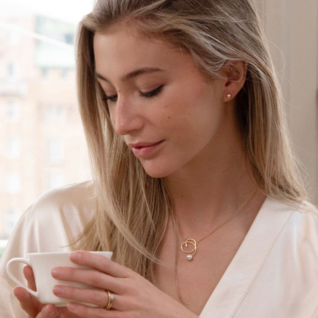 Little Curly Pearly Necklace