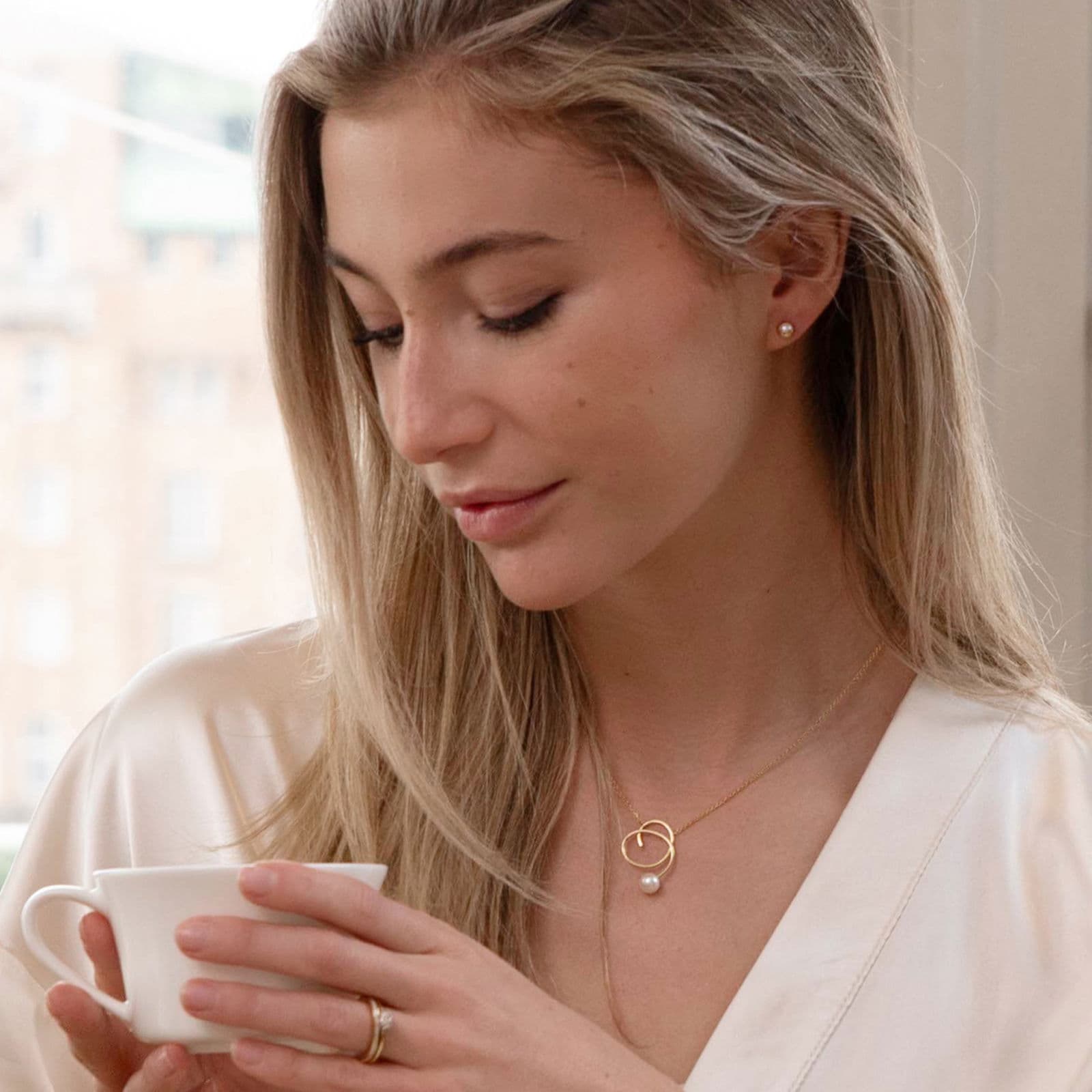 Little Curly Pearly Necklace