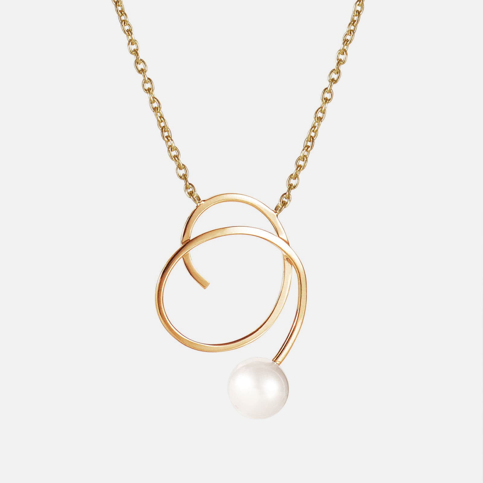 Little Curly Pearly Necklace
