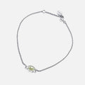 Love Bead Bracelet Green Quartz