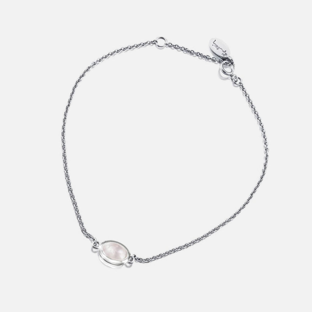 Love Bead Bracelet Rose Quartz