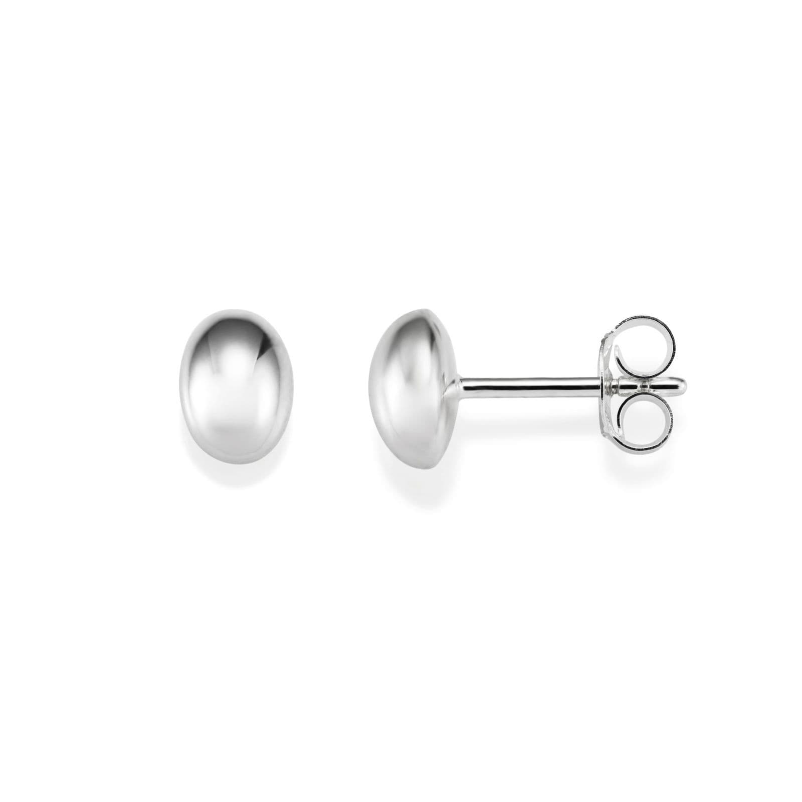 Love Bead Ear Silver