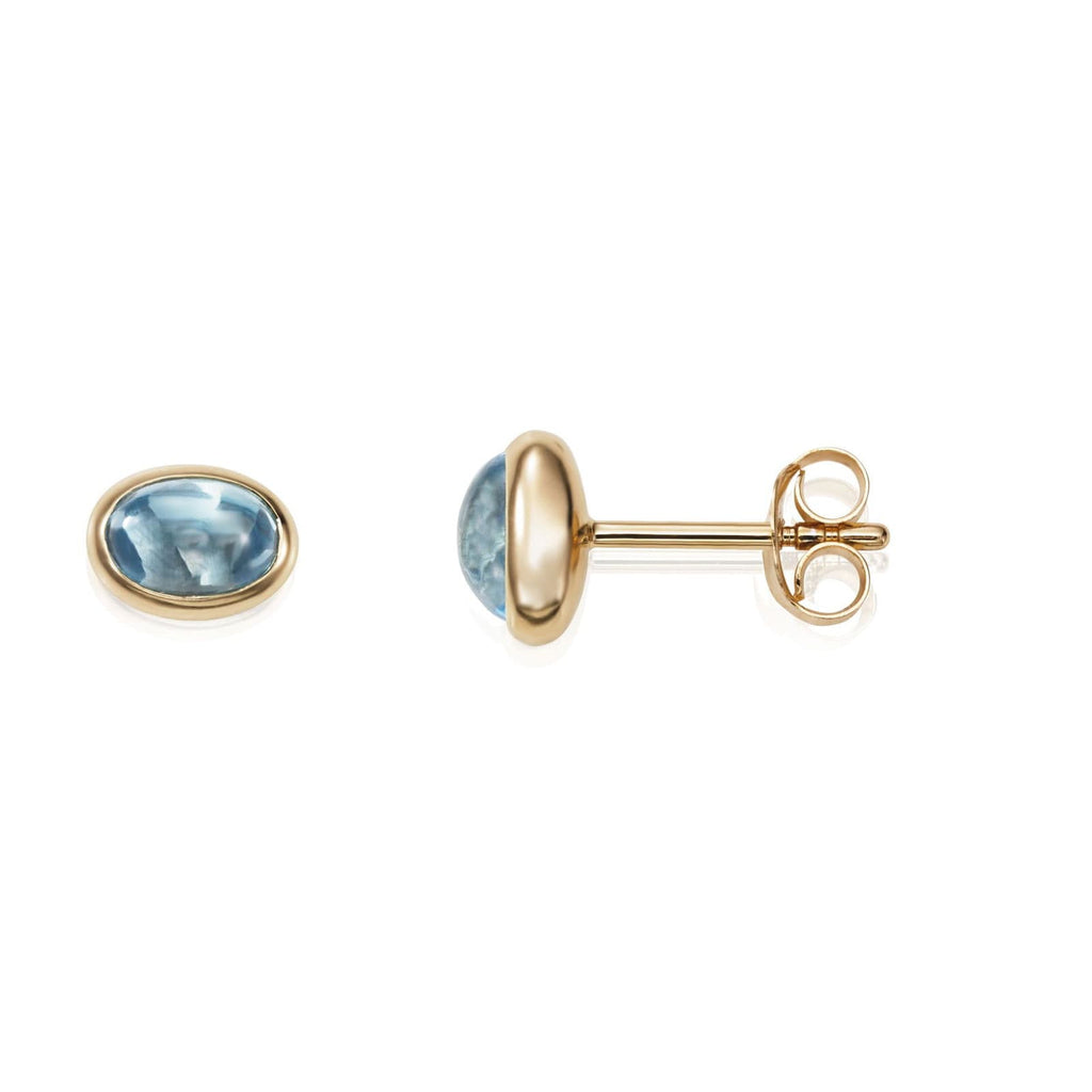 Love Bead Ear Topaz