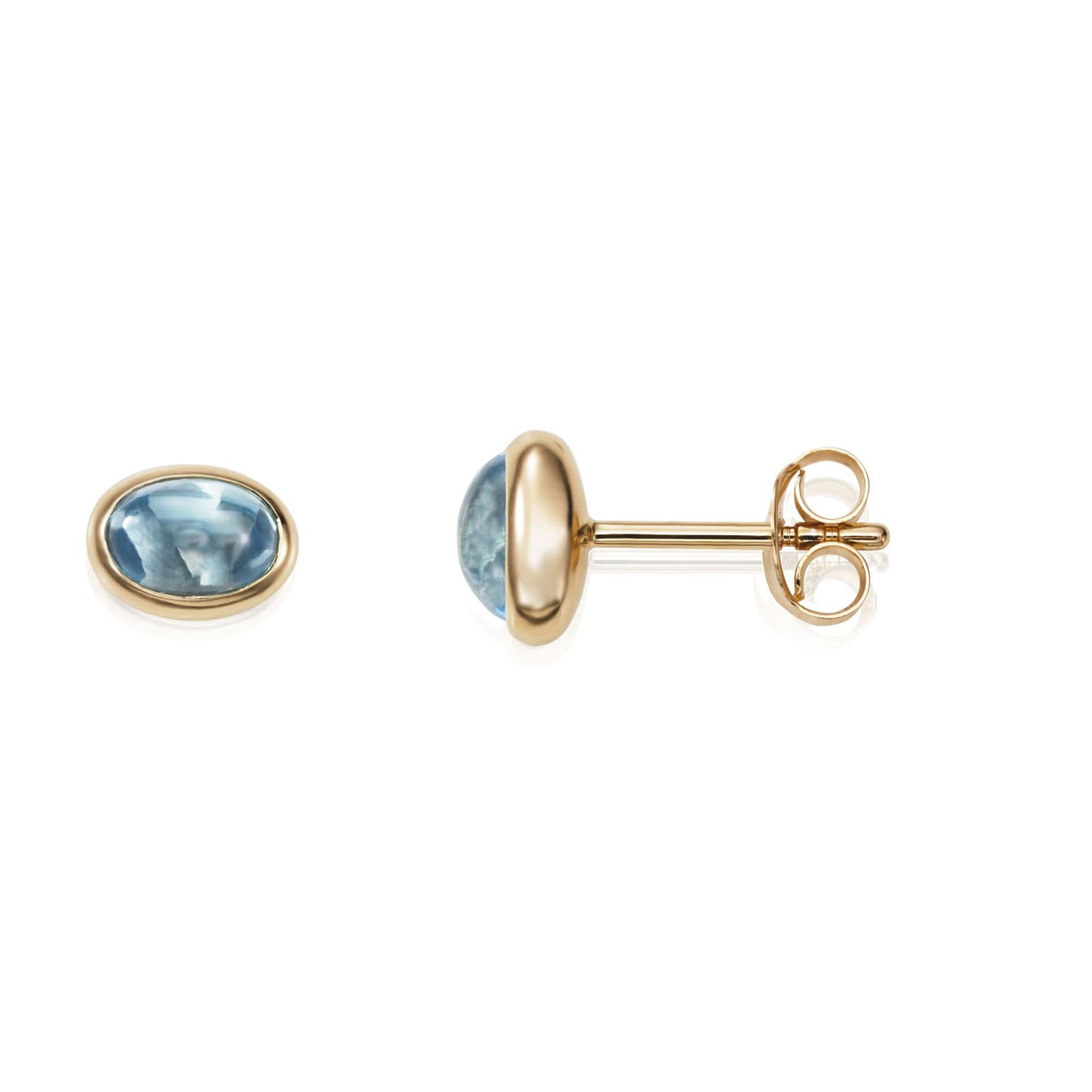 Love Bead Ear Topaz