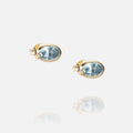 Love Bead Ear Topaz